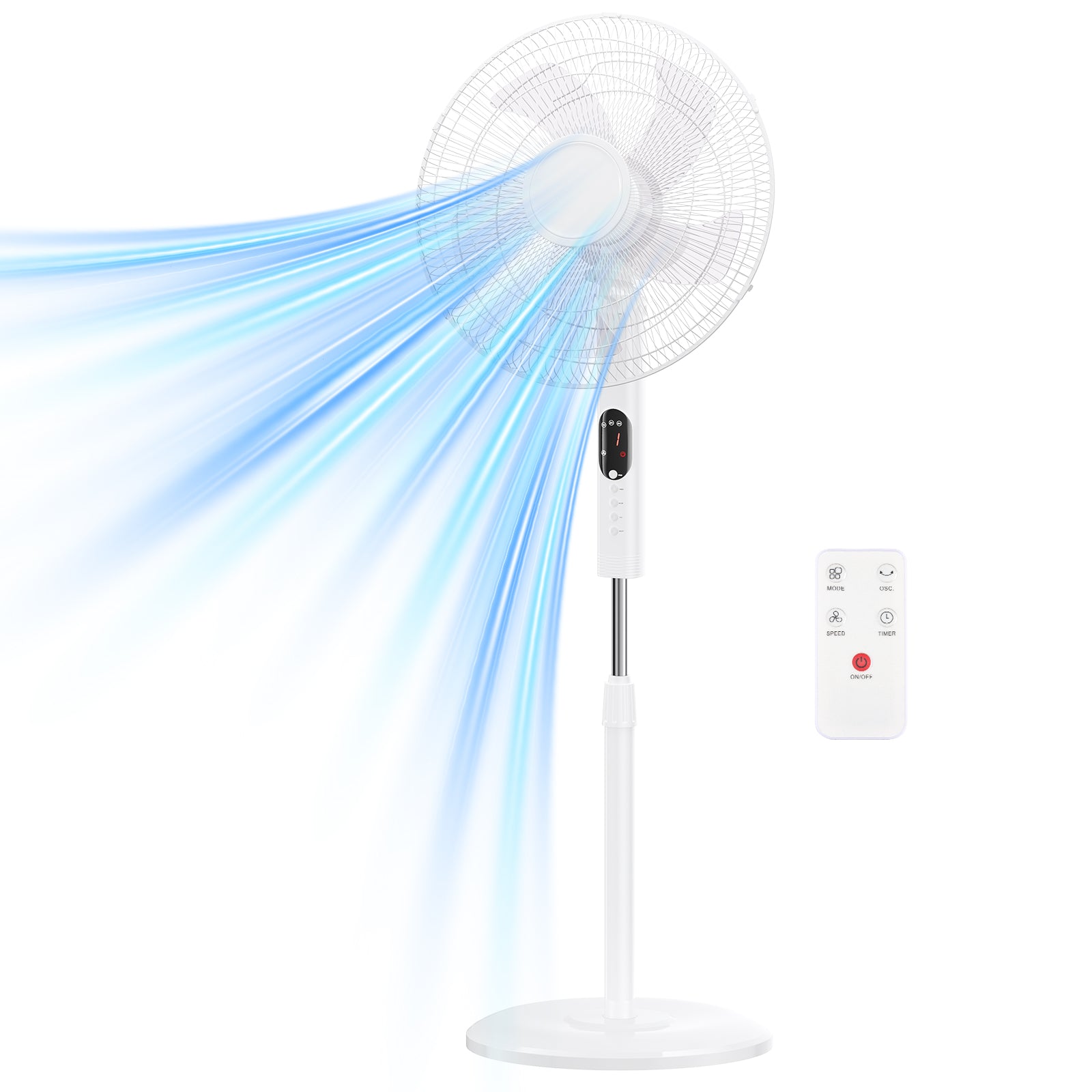 Pedestal Fan with Remote Control