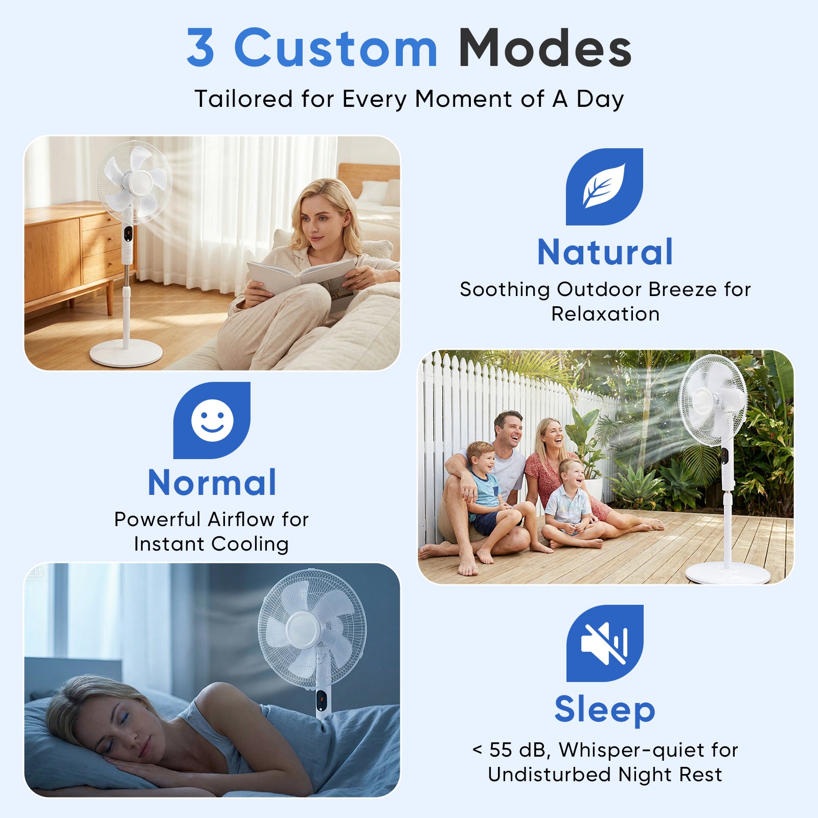 Pedestal Fan with Remote Control