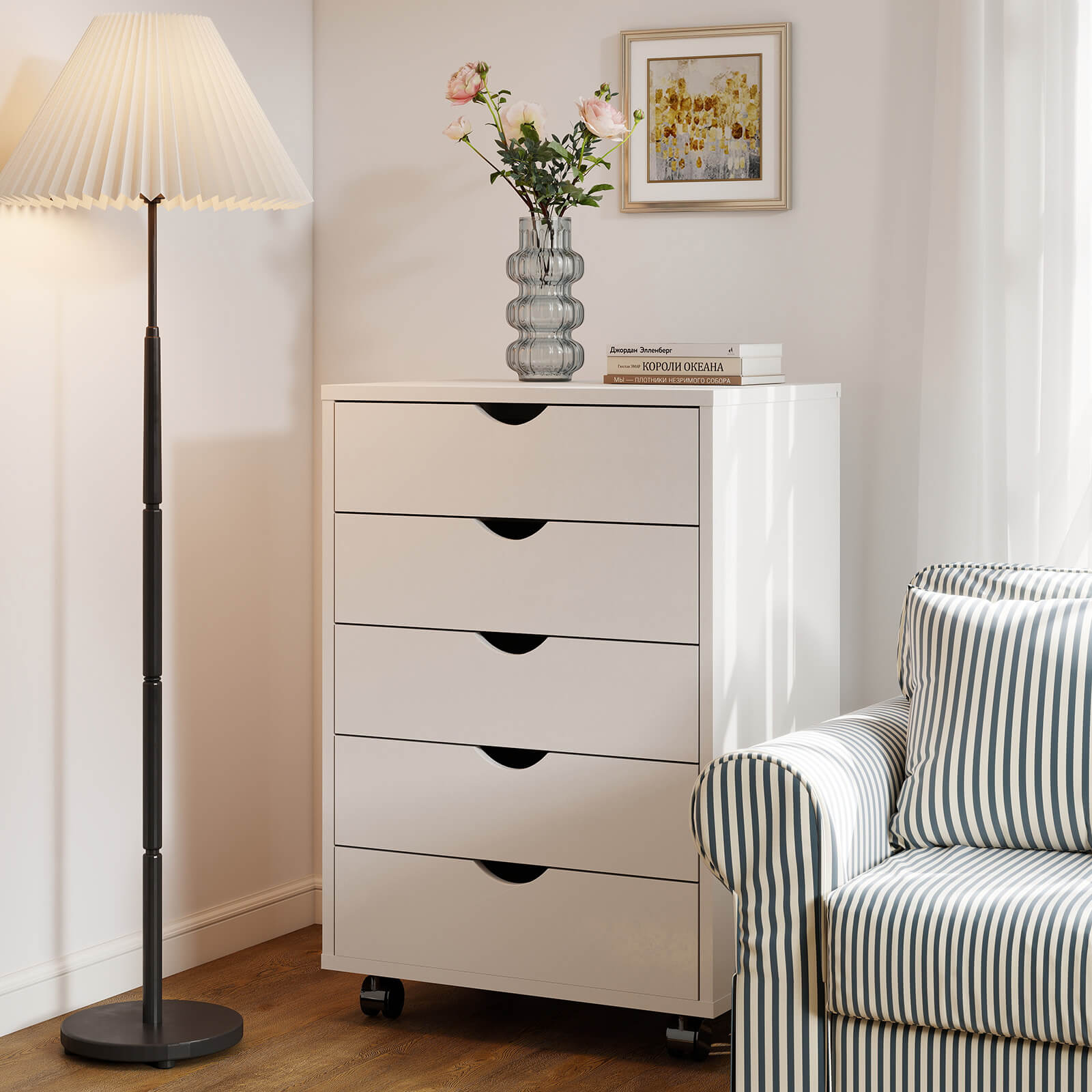 Drawer organizer removable for office, bedroom