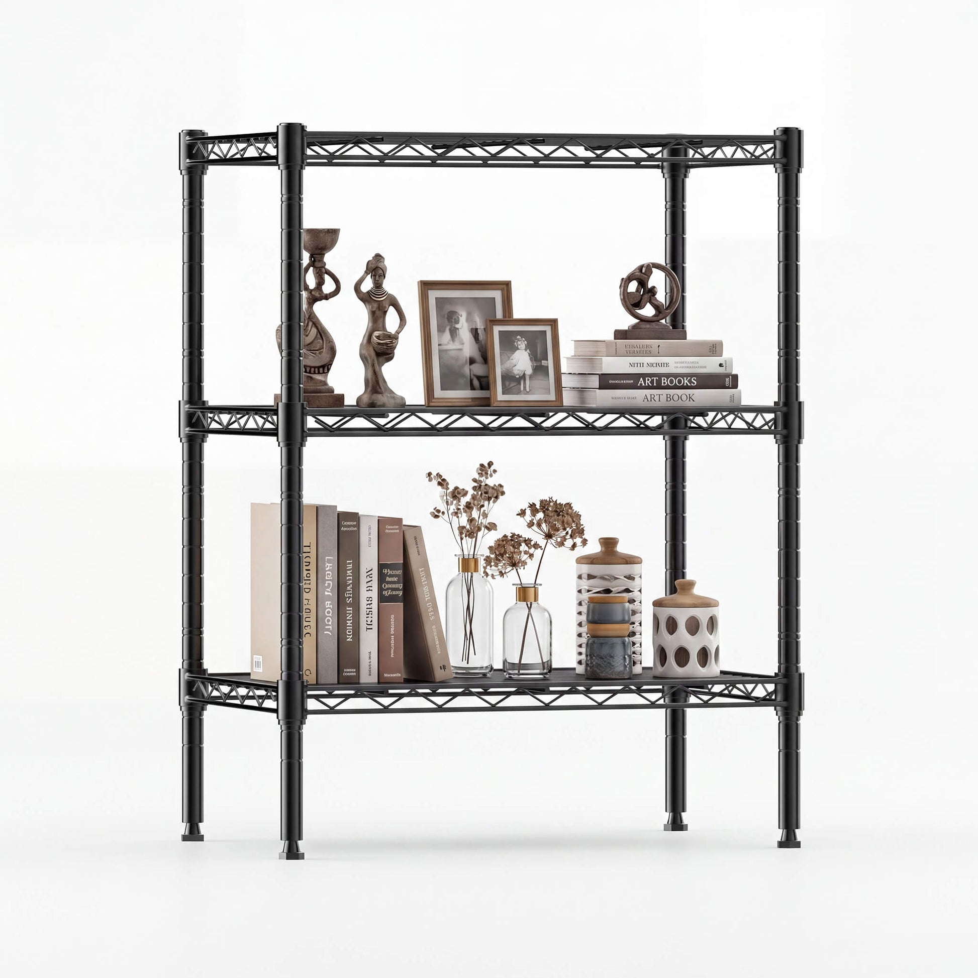 Adjustable Metal Storage Shelves