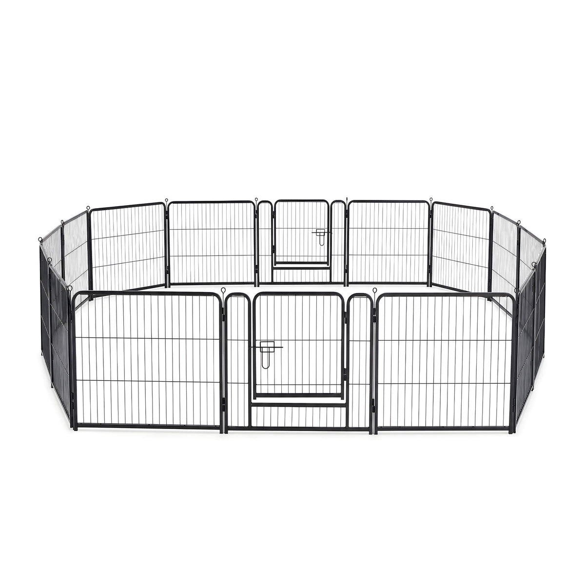 Heavy-Duty Metal Folding Dog Pen with Door