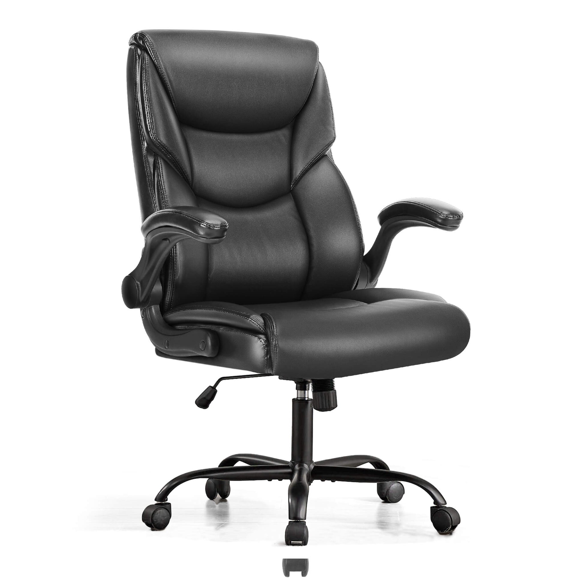 Office Chair PU Leather Metal Base