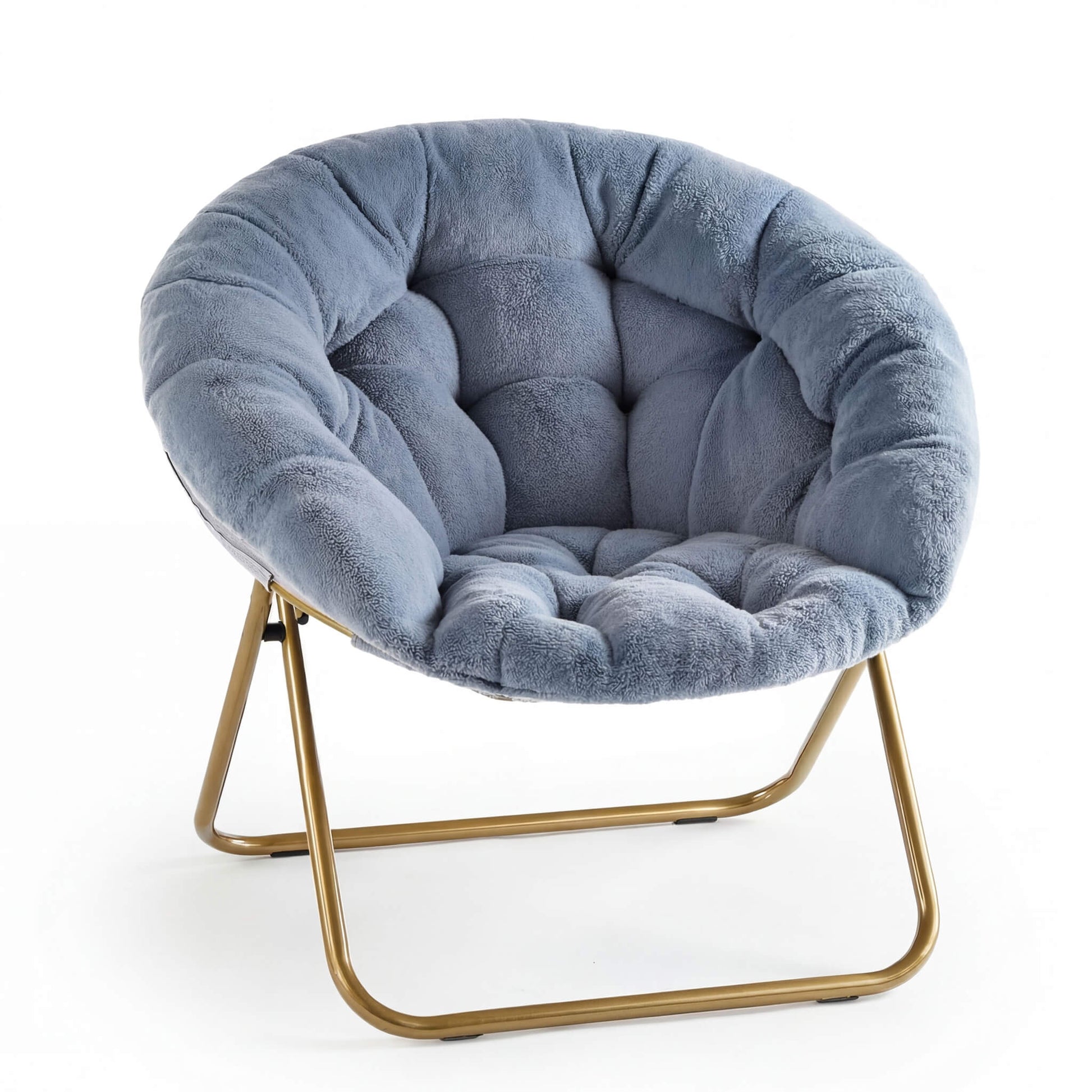 Foldable Saucer Moon Chair for Living Room