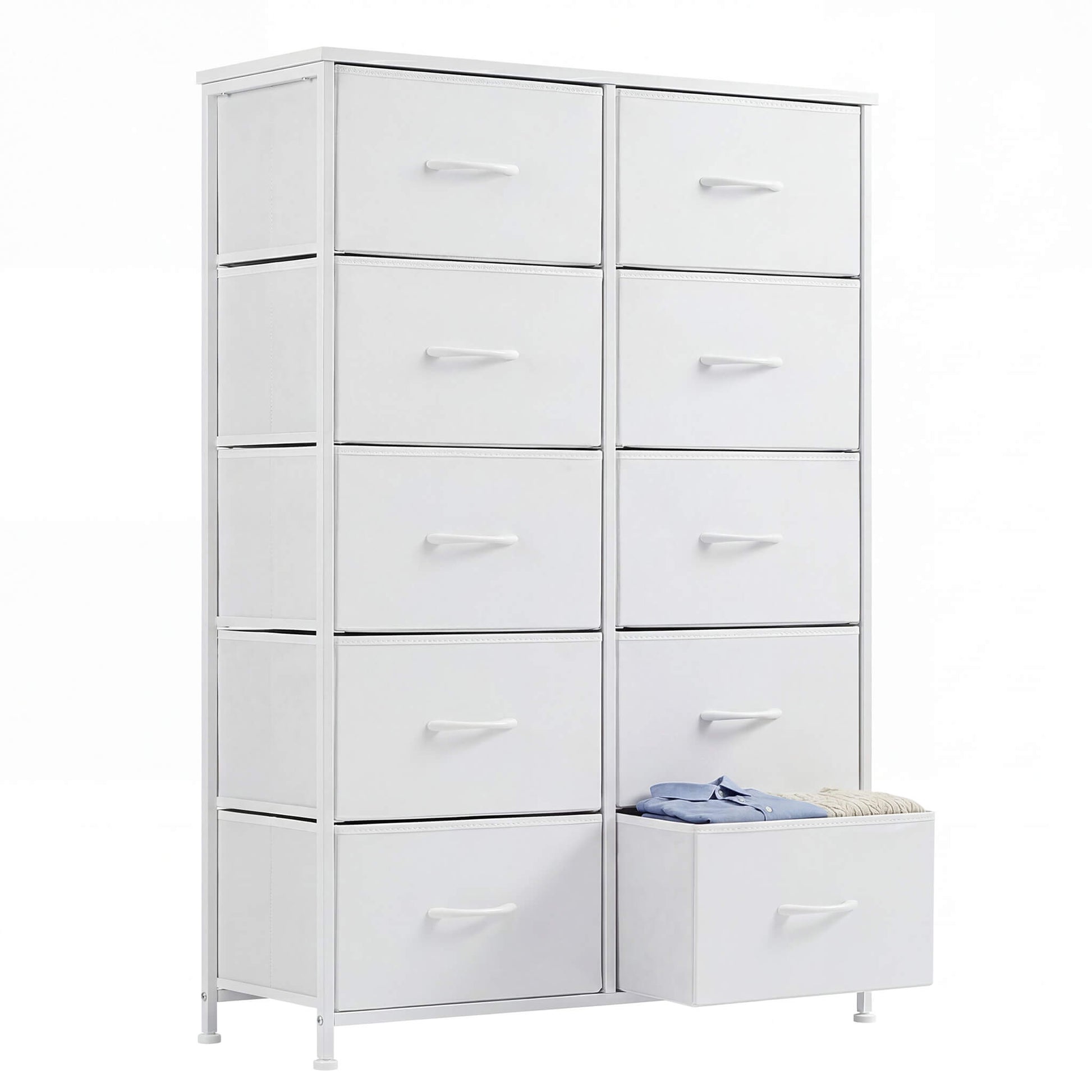 Tall Dresser with 10 Drawers for Bedroom