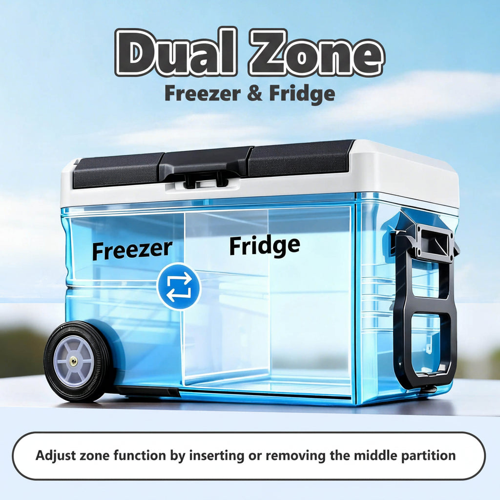 Smart Portable Car Refrigerator for Camping & Road Trips