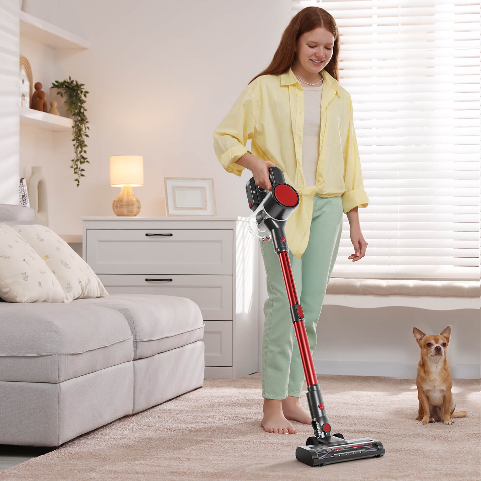 3-in-1 Wireless Compact Upright Vacuum Cleaner