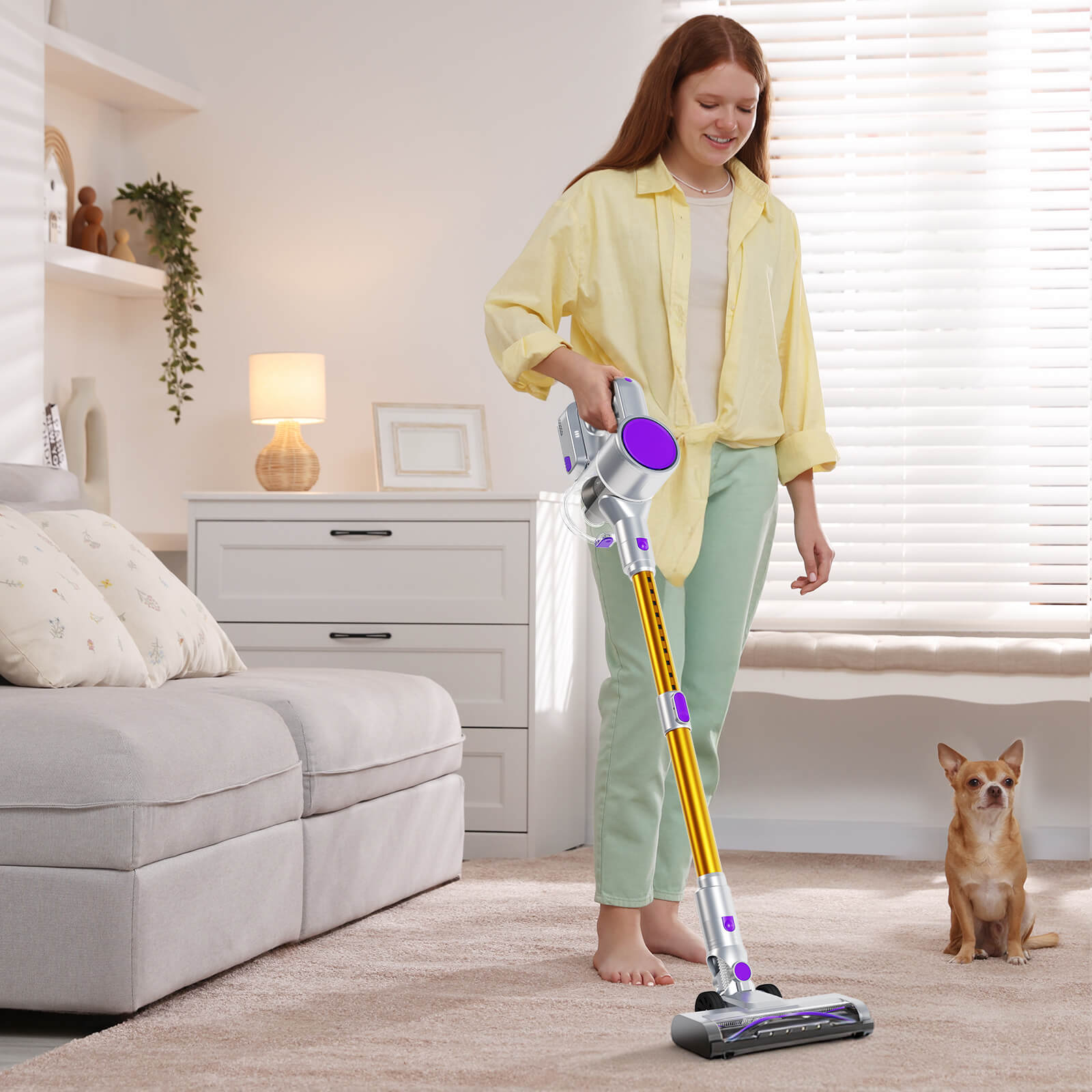 3-in-1 Wireless Compact Upright Vacuum Cleaner