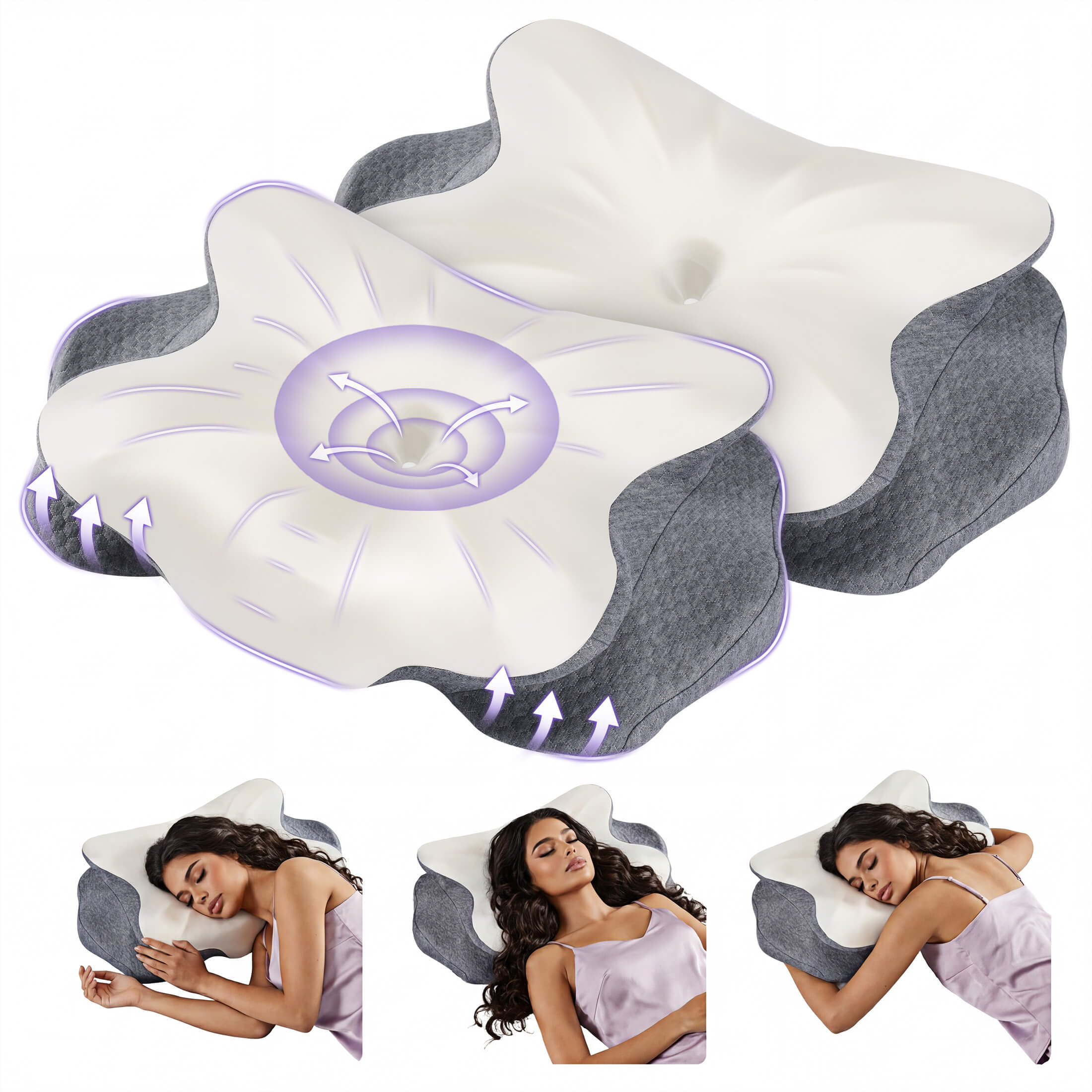 Ergonomic Cervical Pillow
