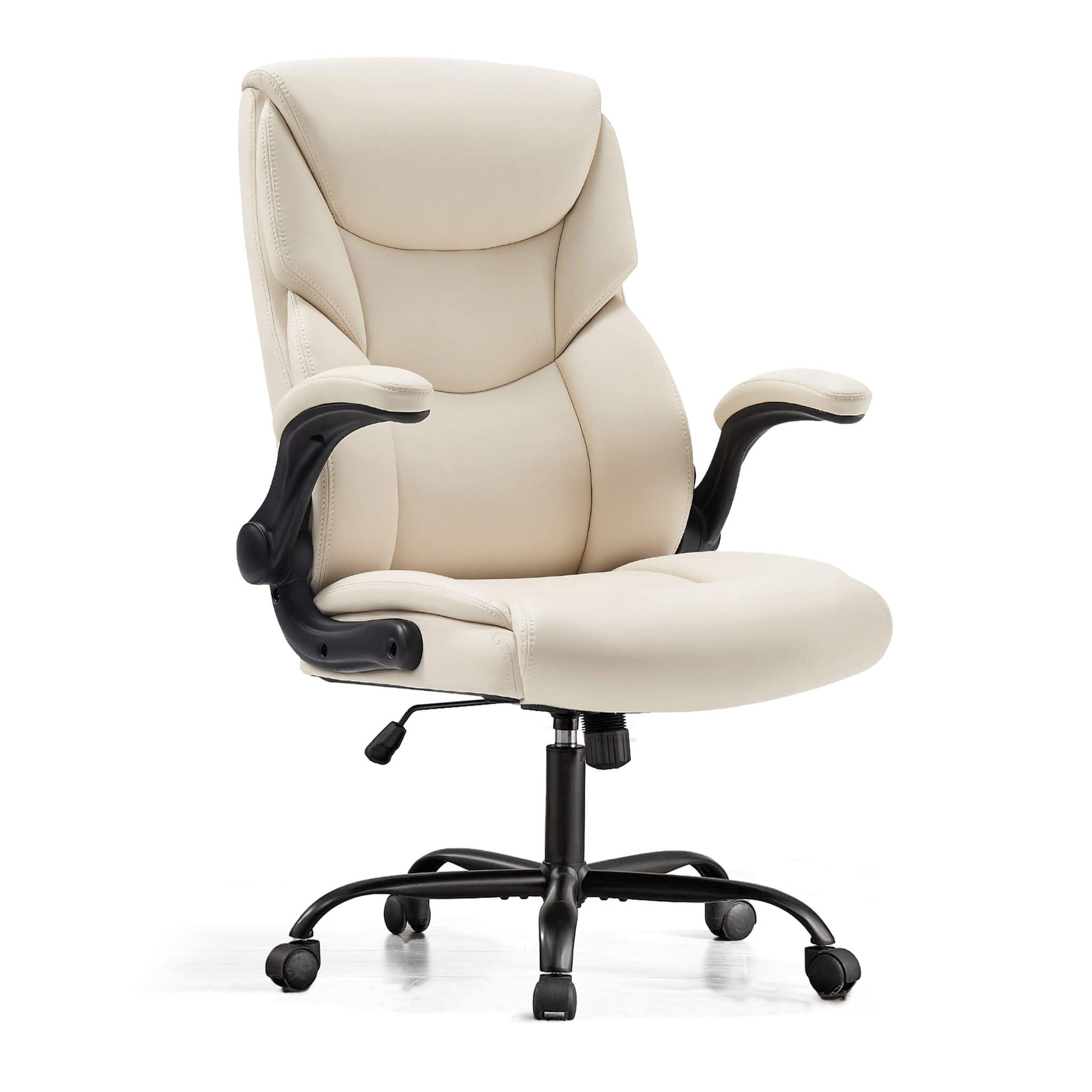 Office Chair PU Leather Metal Base
