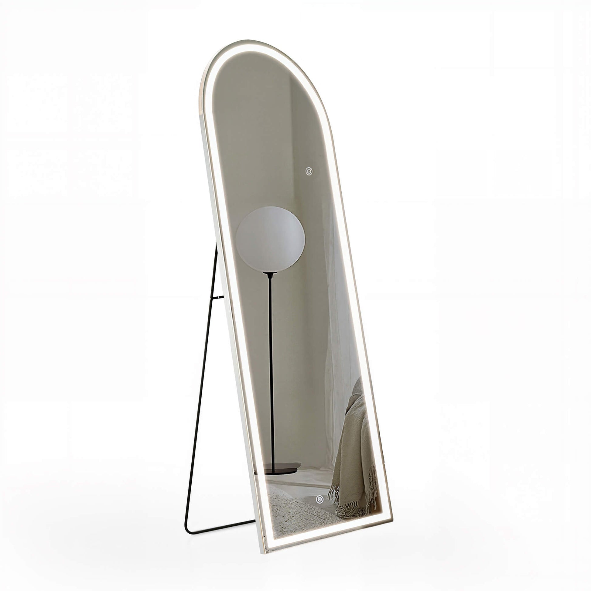Tri-colour LED Illuminated Mirror for Indoors