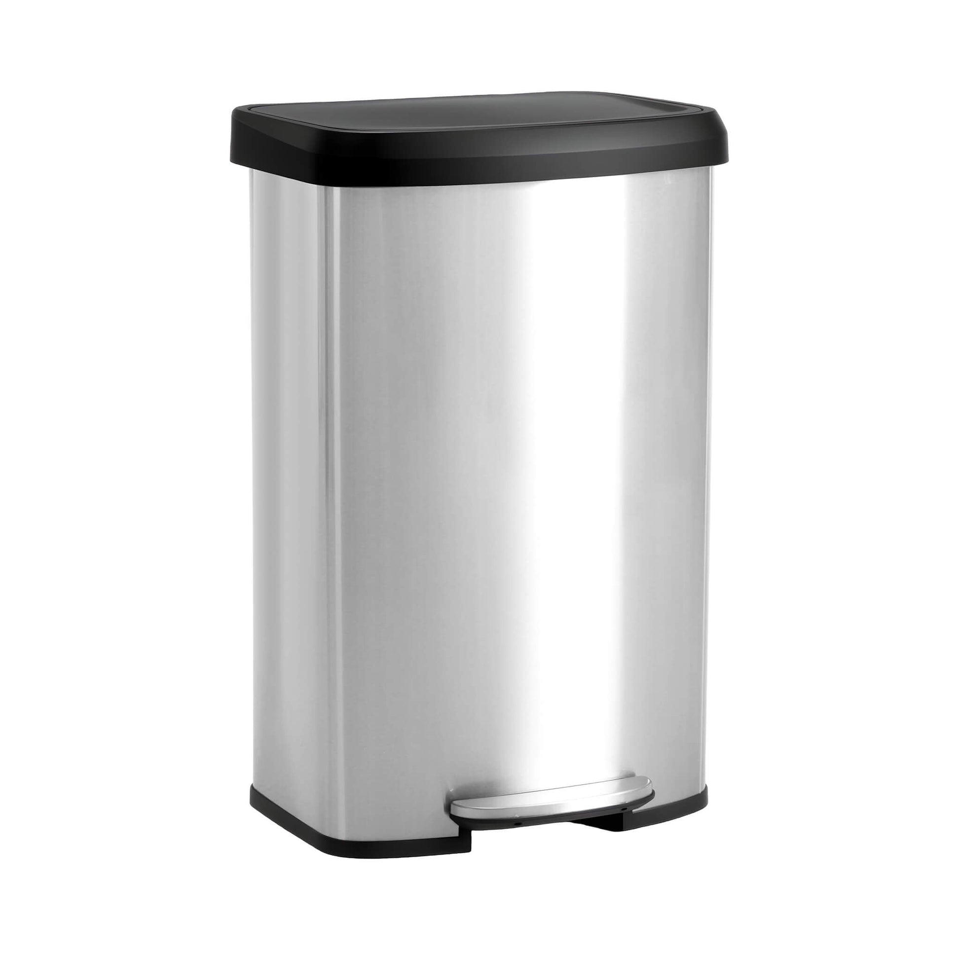 21 Gallon Step-On Trash Can with Lid for Kitchen and Home Use