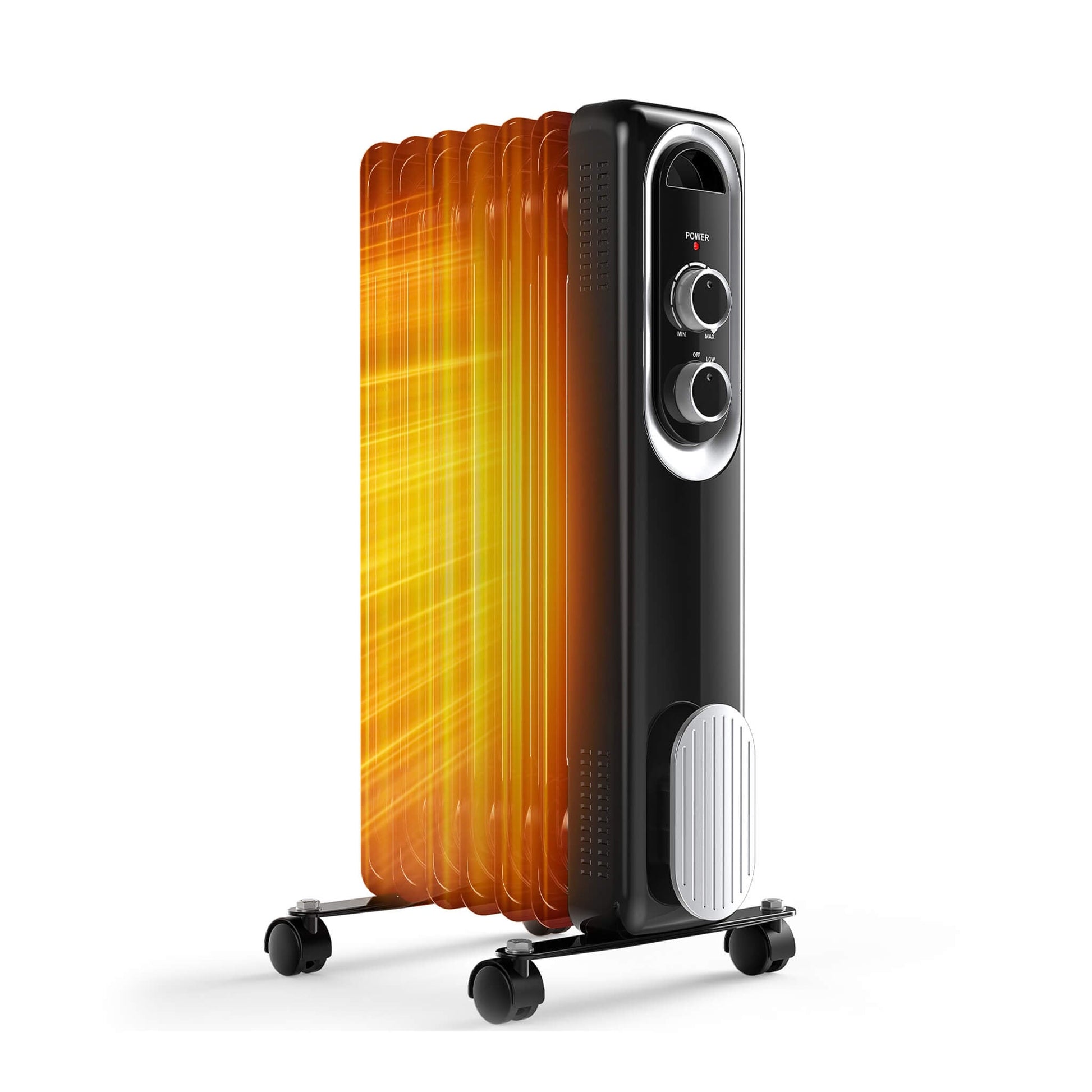 SilentRadiate Oil-Filled Radiator Heater for Indoor Use