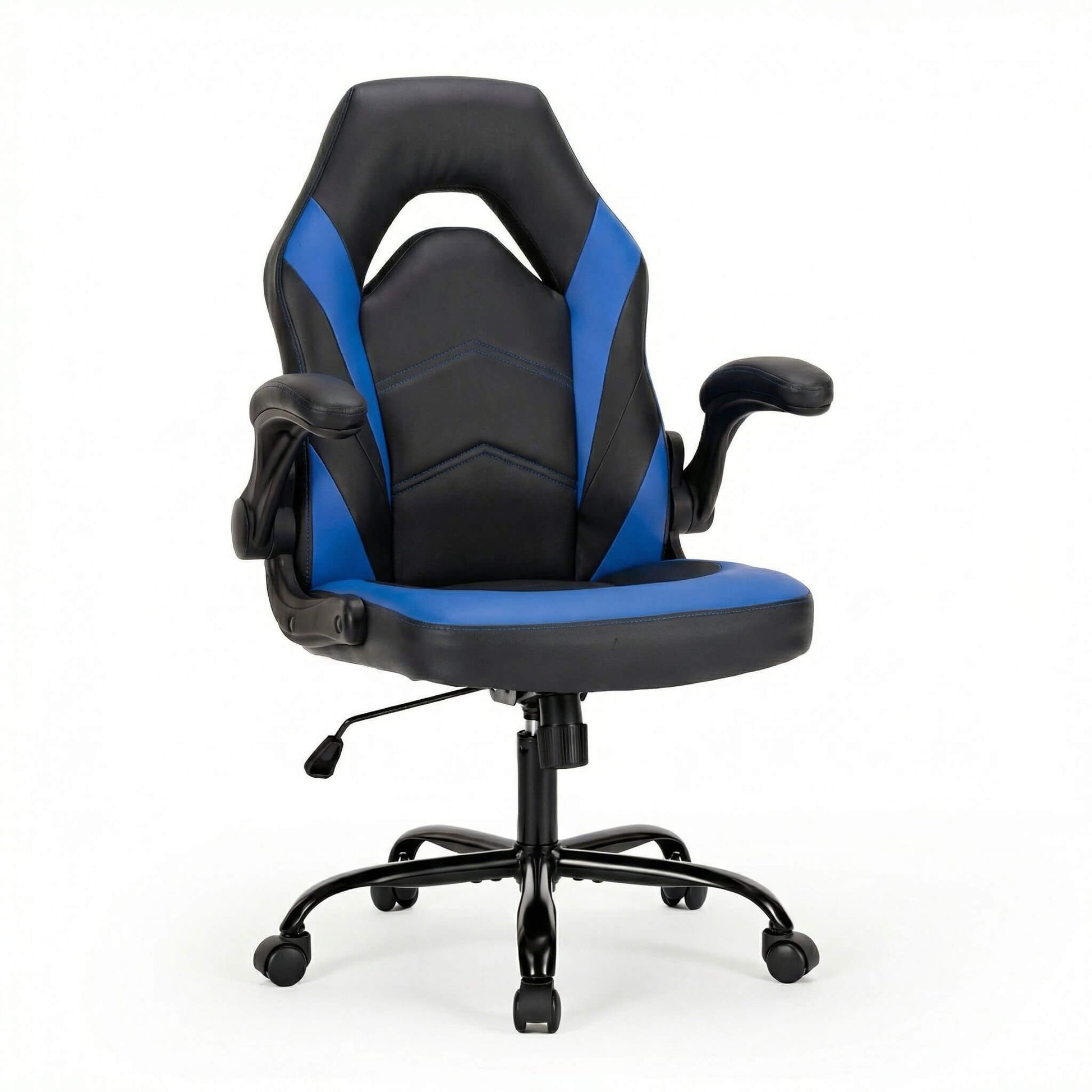 Leather Gaming Chair Height Adjustable For Playroom