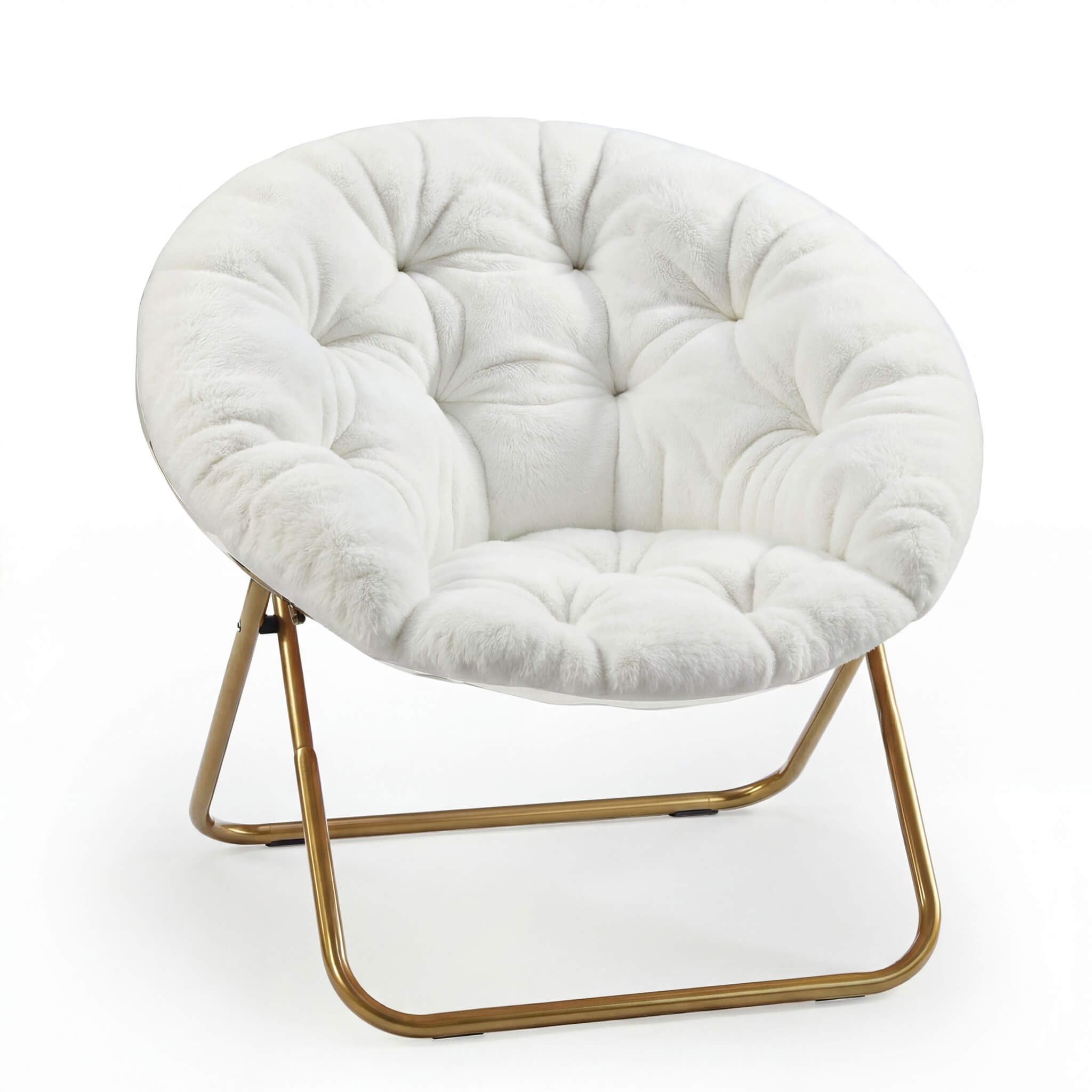 Foldable Saucer Moon Chair for Living Room
