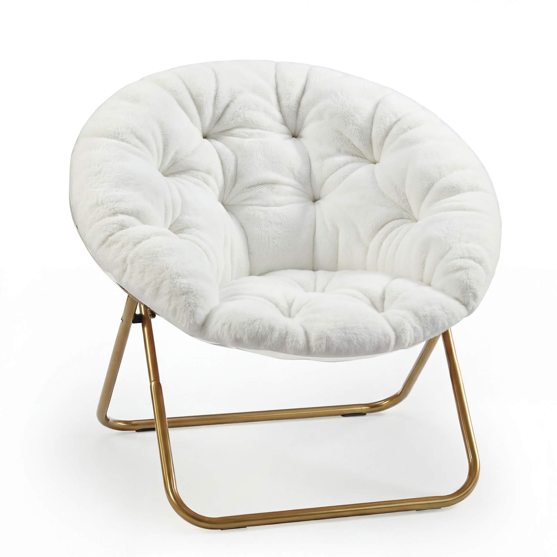 Foldable Saucer Moon Chair for Living Room