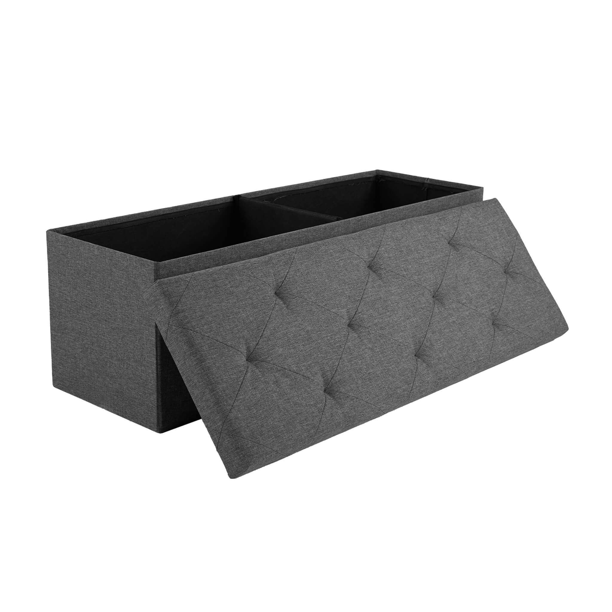 Bed Footstool with Storage for Bedroom and Entry Door