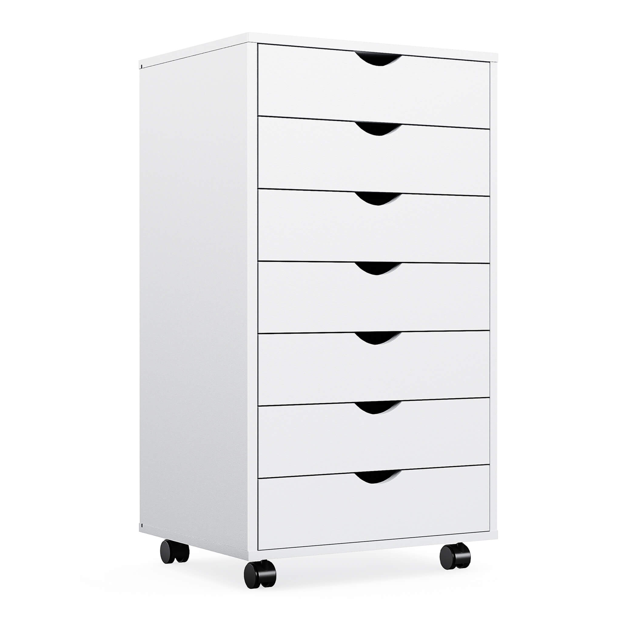 7 drawers organizer removable for office, bedroom