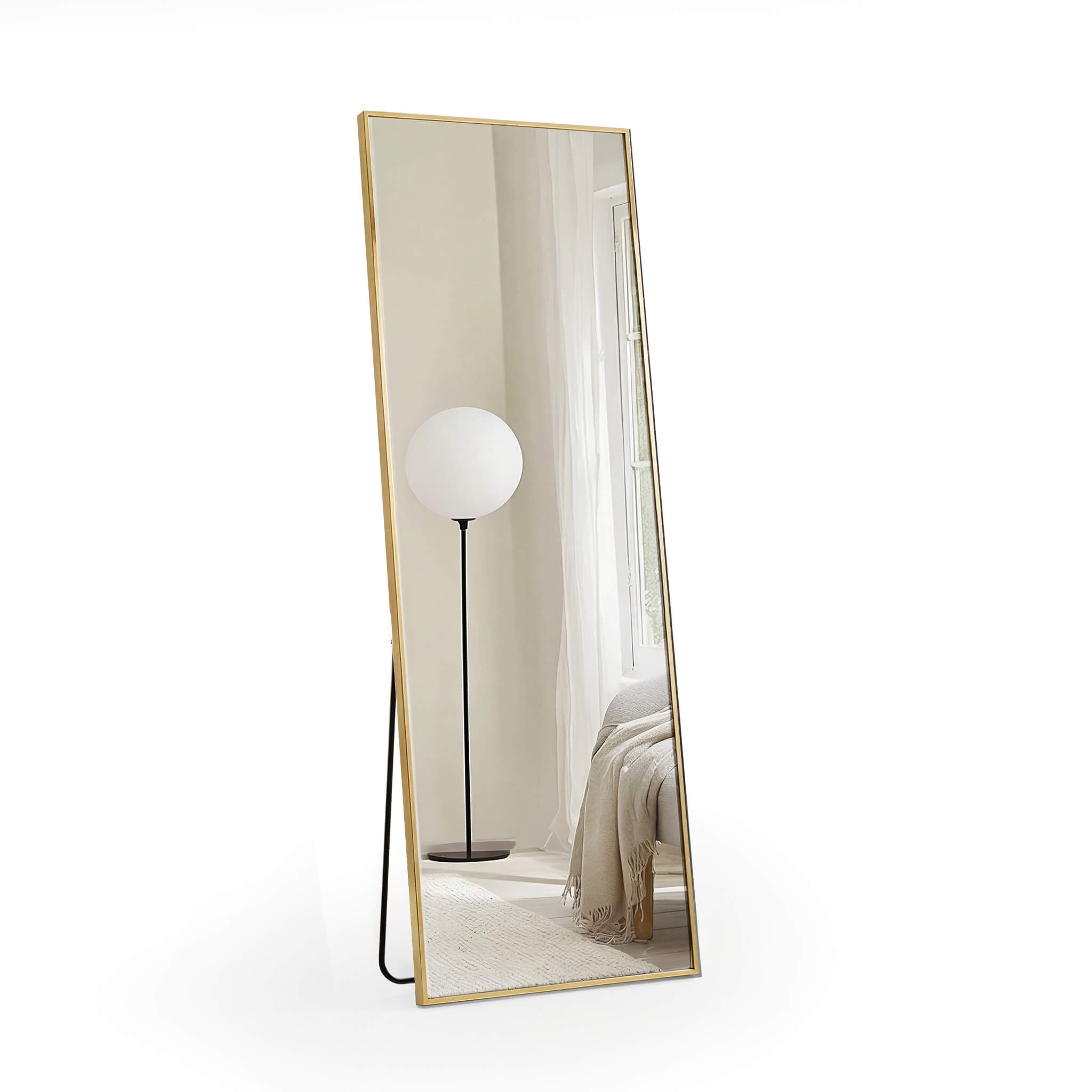 Full Length Mirror Standing or Hanging for Bedroom