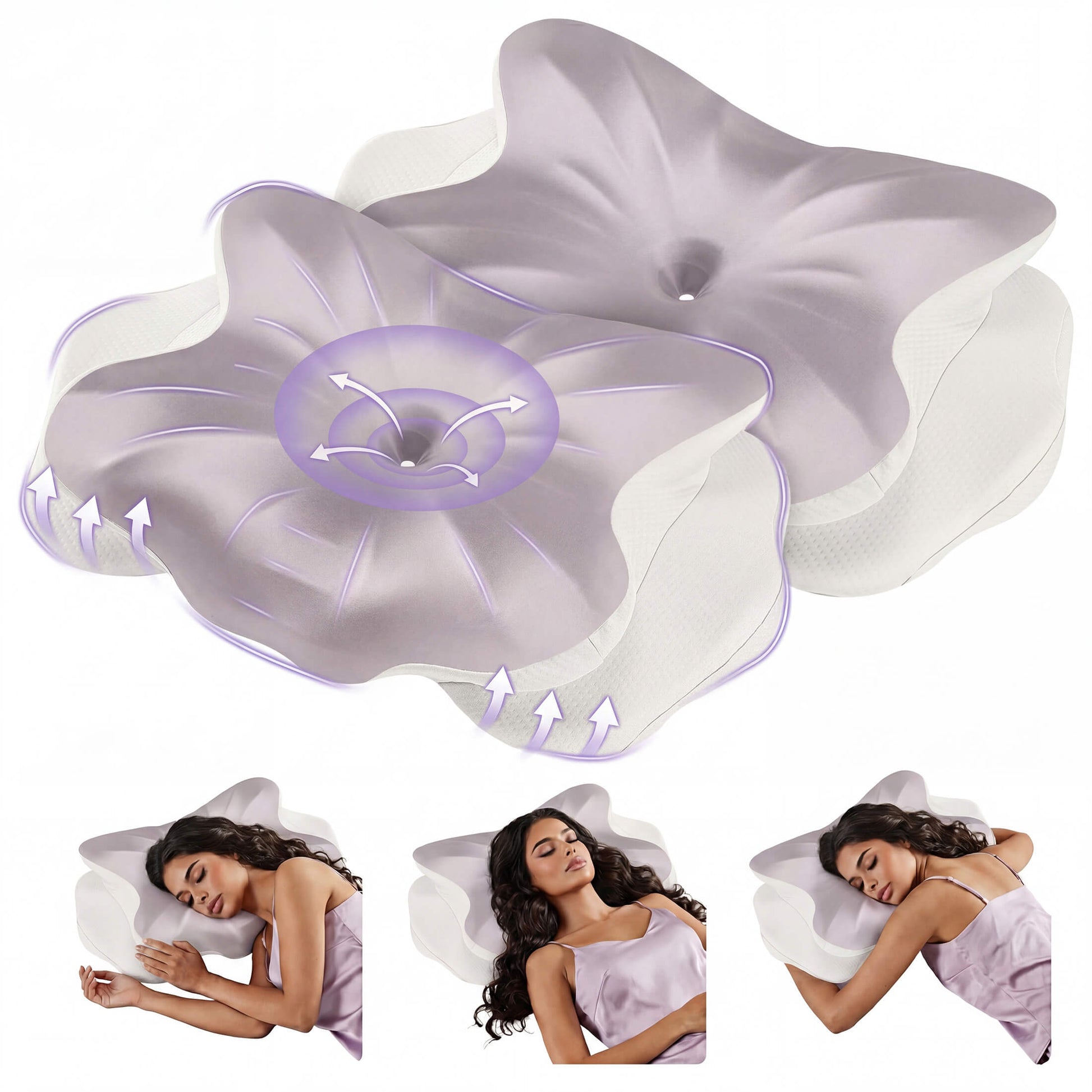 Ergonomic Cervical Pillow