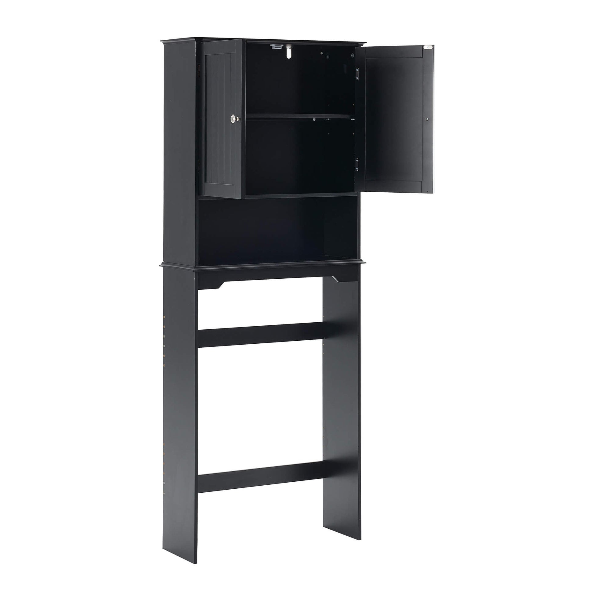 Above-Toilet Space-Saving Storage Cabinet for Bathroom