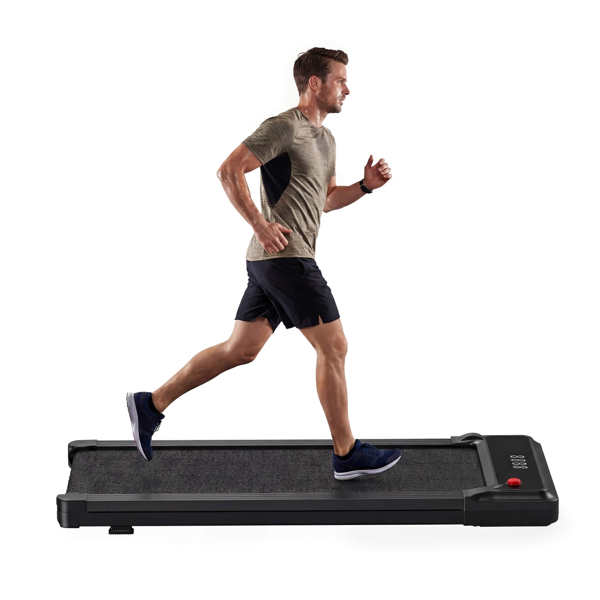Portable Foldable Treadmill with Handrails