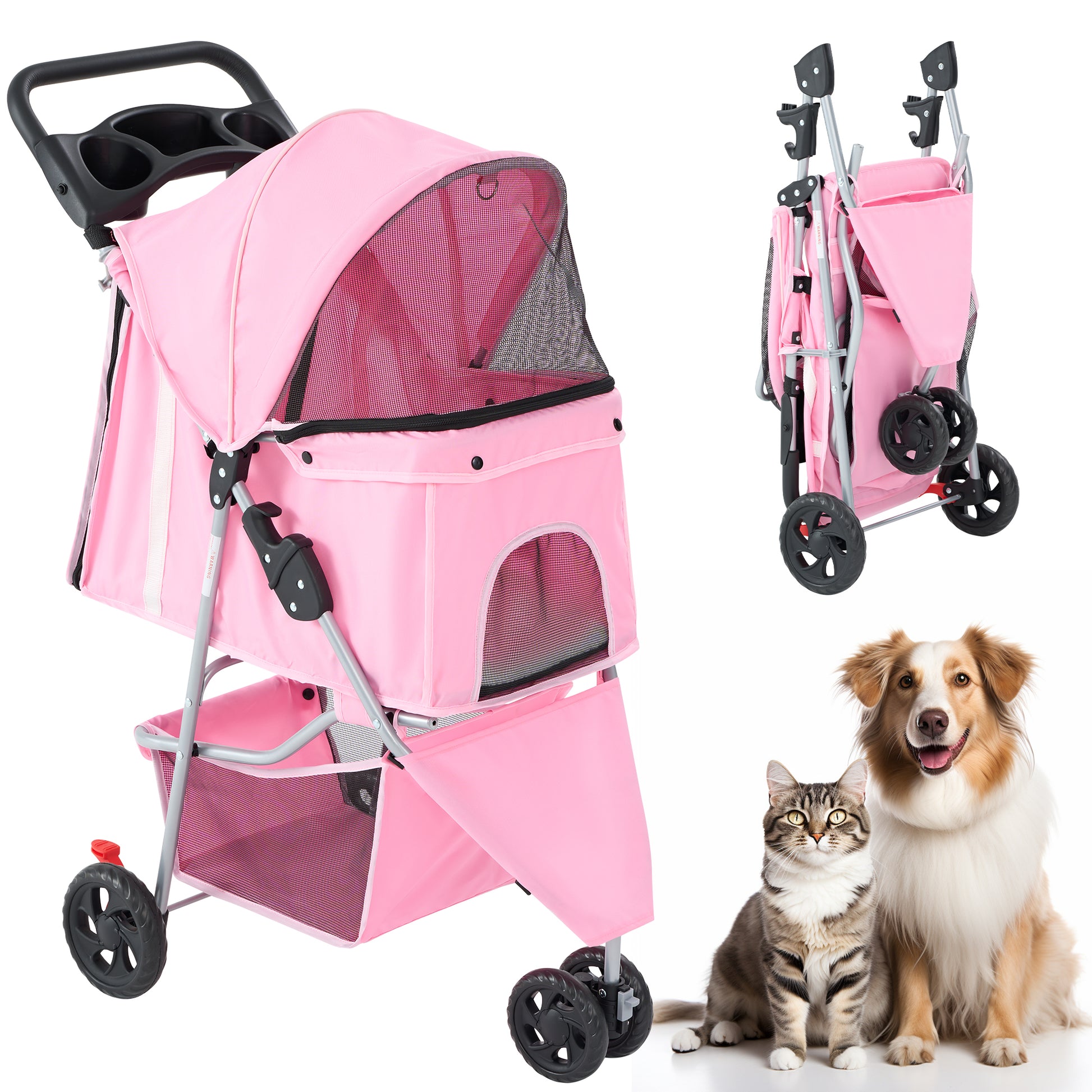 Foldable Pet Outdoor Stroller