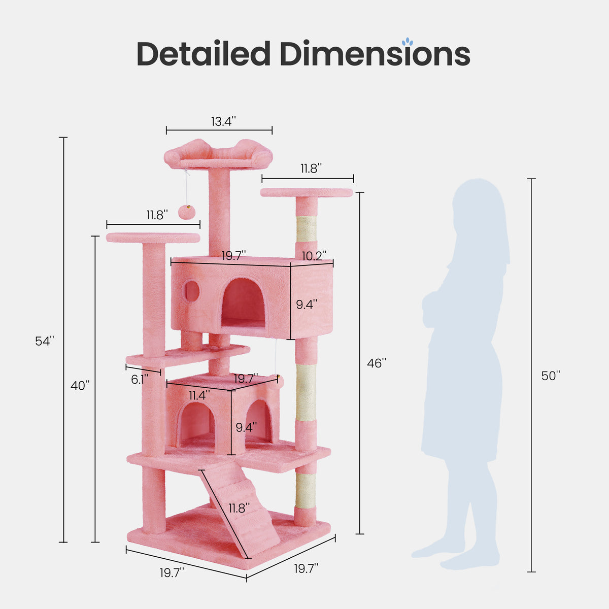 Cat Paradise: Plush Cat Climbing Frame