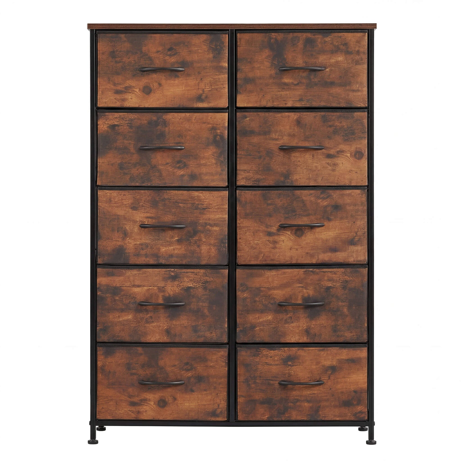 Tall Dresser with 10 Drawers for Bedroom
