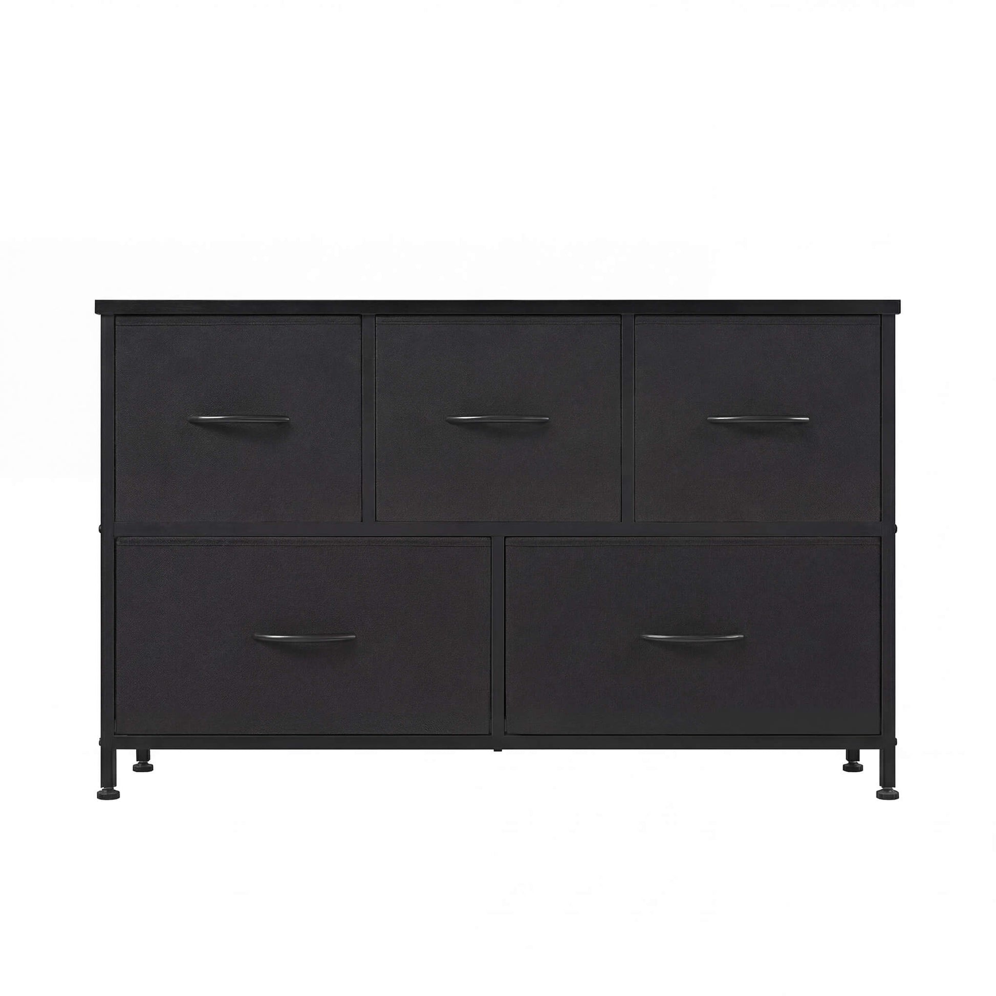 Storage Cabinet with Metal Frame for Bedroom Dresser