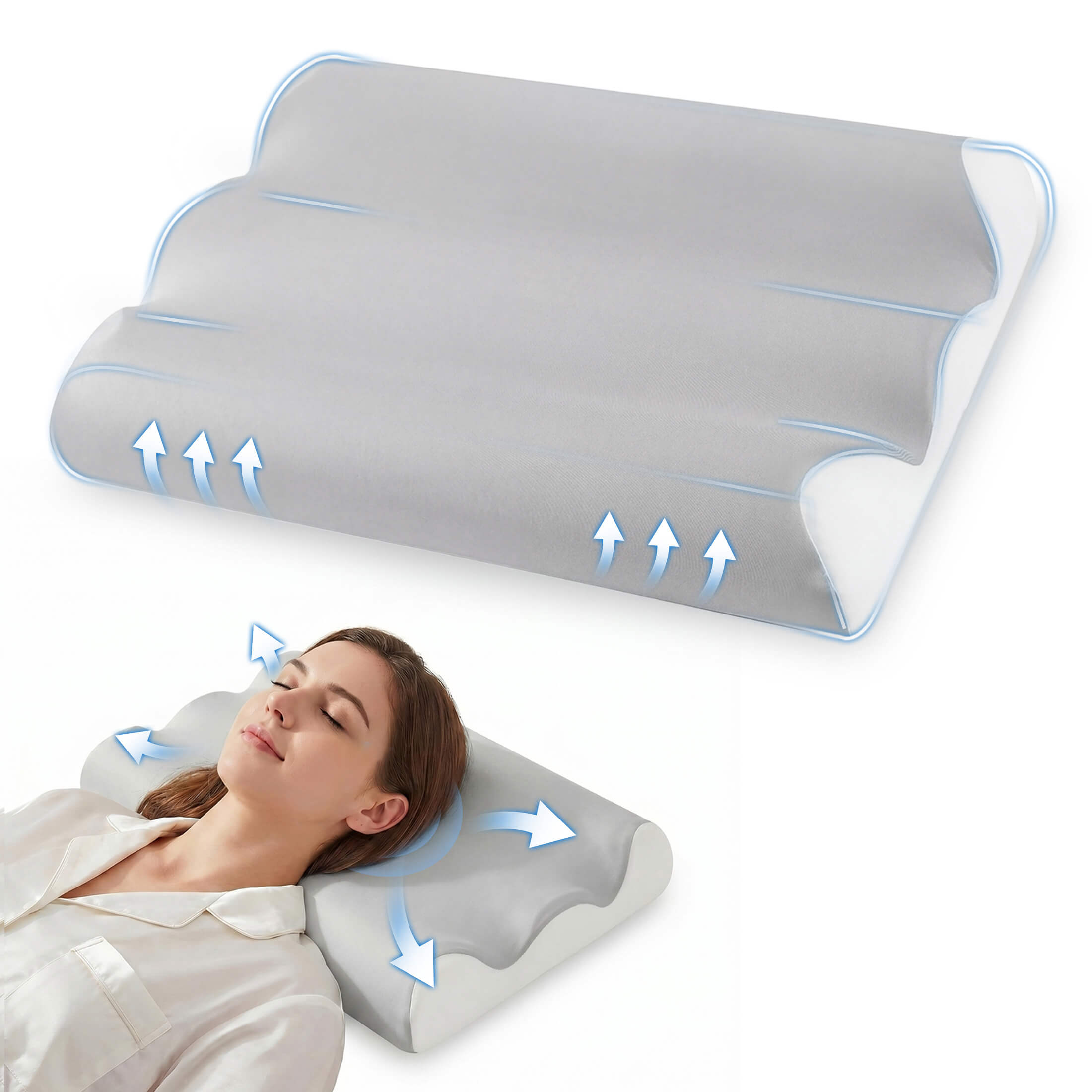 Memory Foam Support Pillow