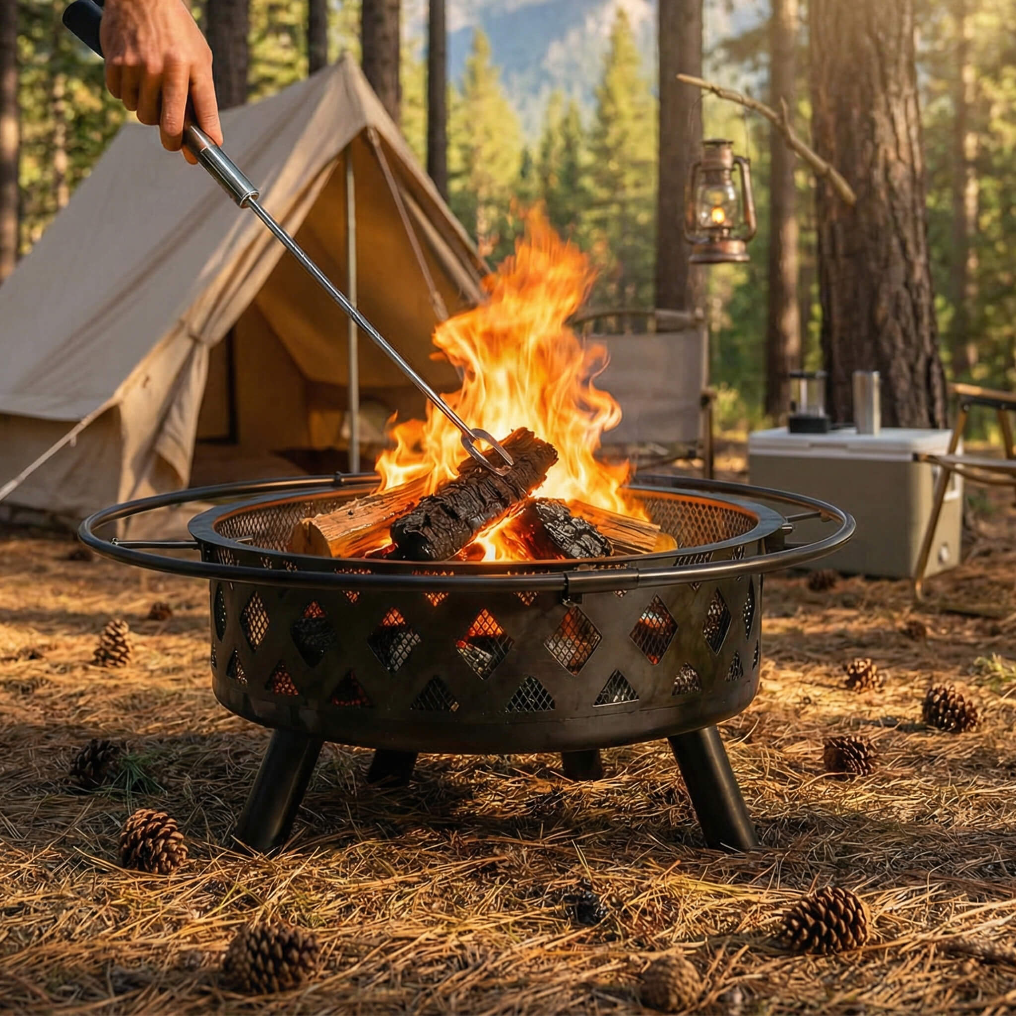 The Gatherer Outdoor Fire Pit — 30" & 36" Sizes（