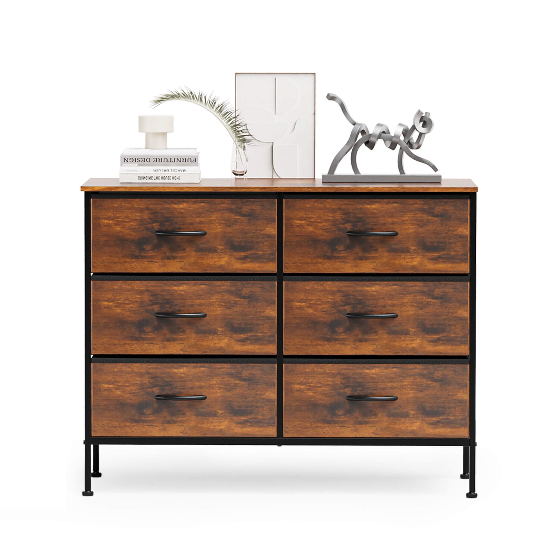TV Stand with Wide Drawers for Bedroom