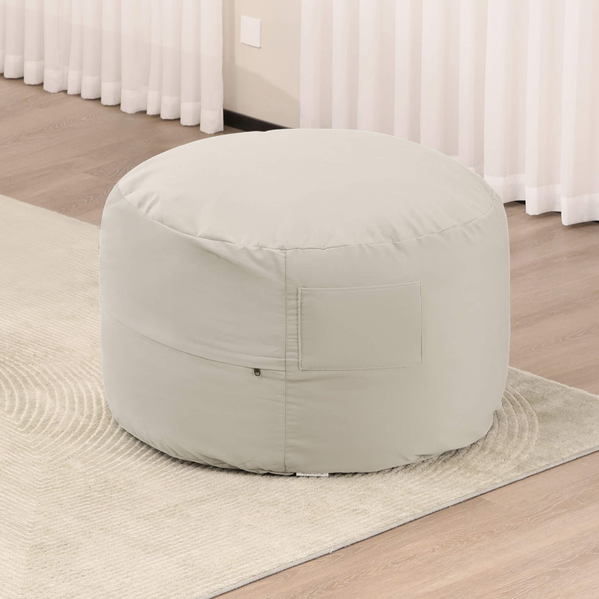 Adult Universal Bean Bag Chair-Round & Cozy Comfort