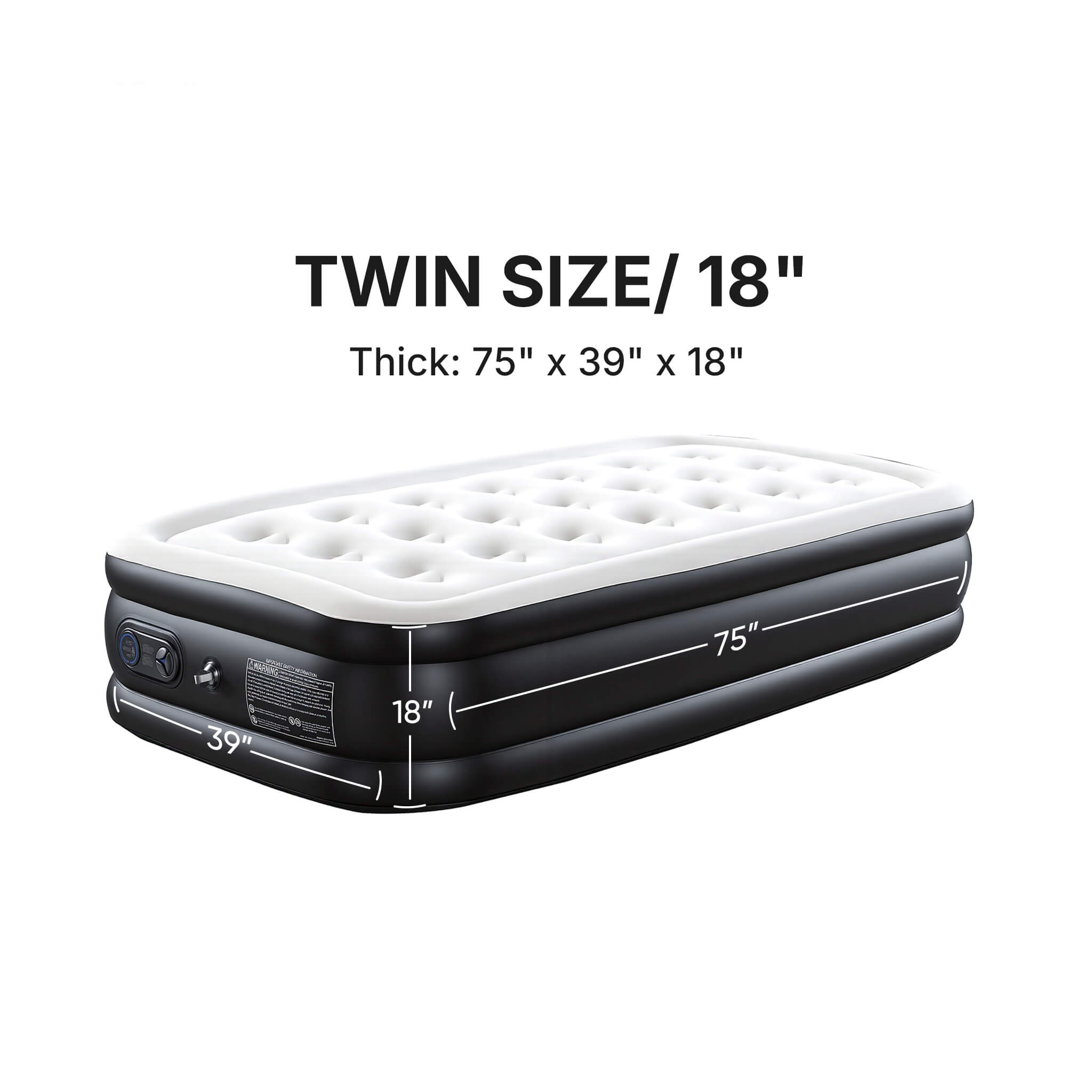 Portable Quick-Inflating Air Mattress