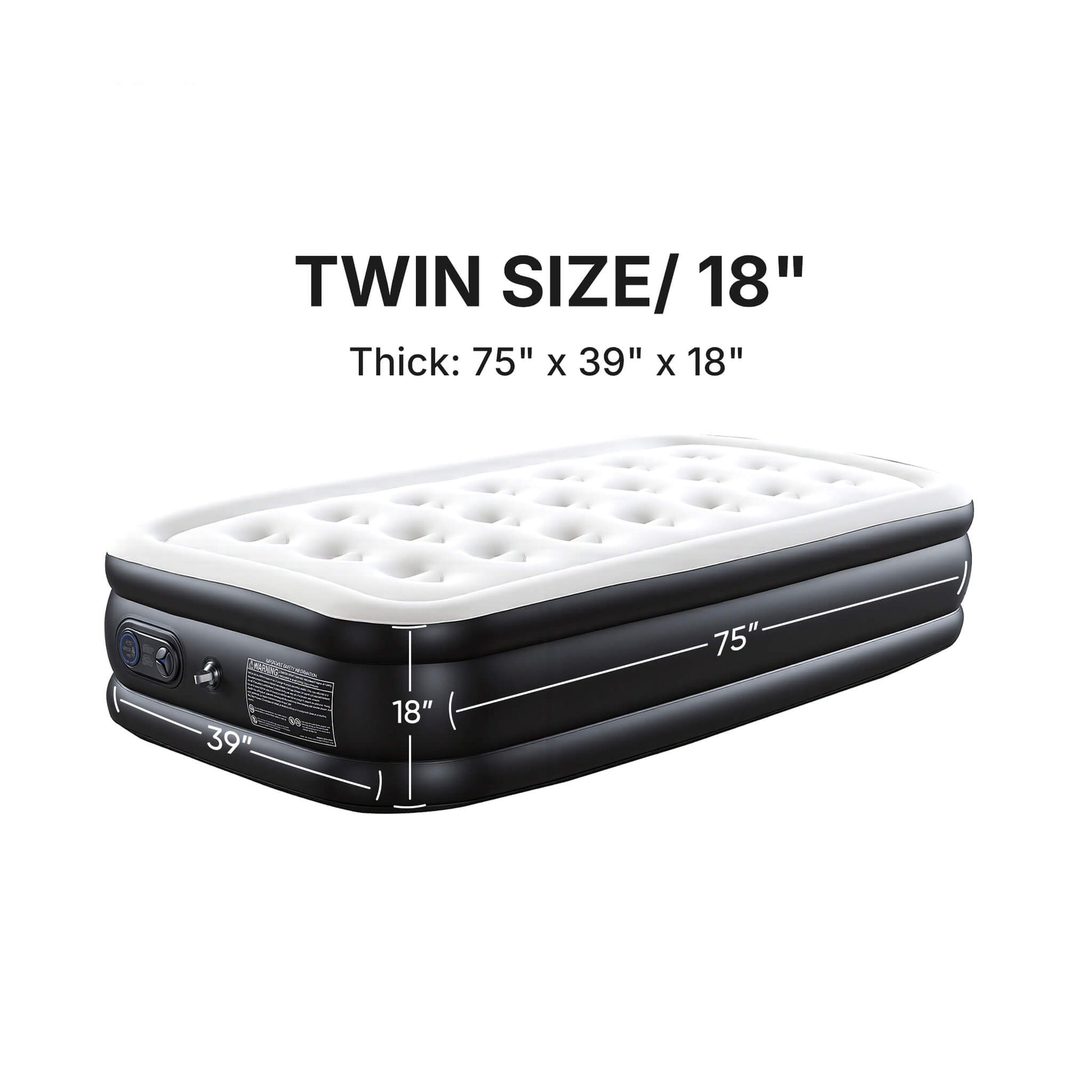Portable Quick-Inflating Air Mattress