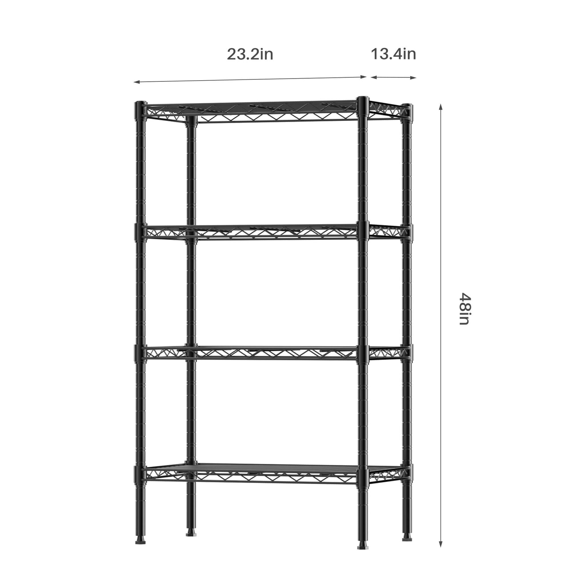 Adjustable Metal Storage Shelves