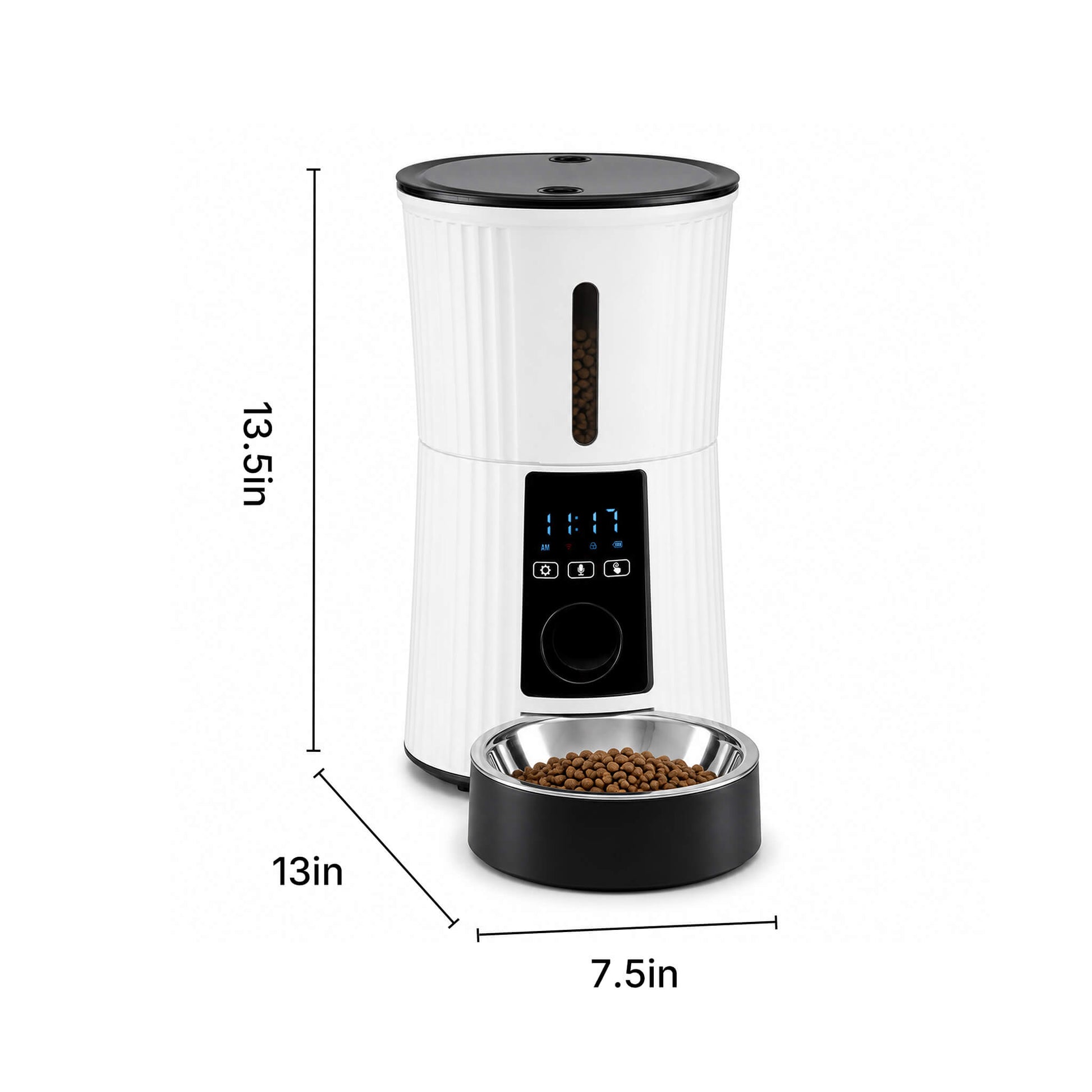 Programmable, Smart, Fully Automatic Pet Feeder with App