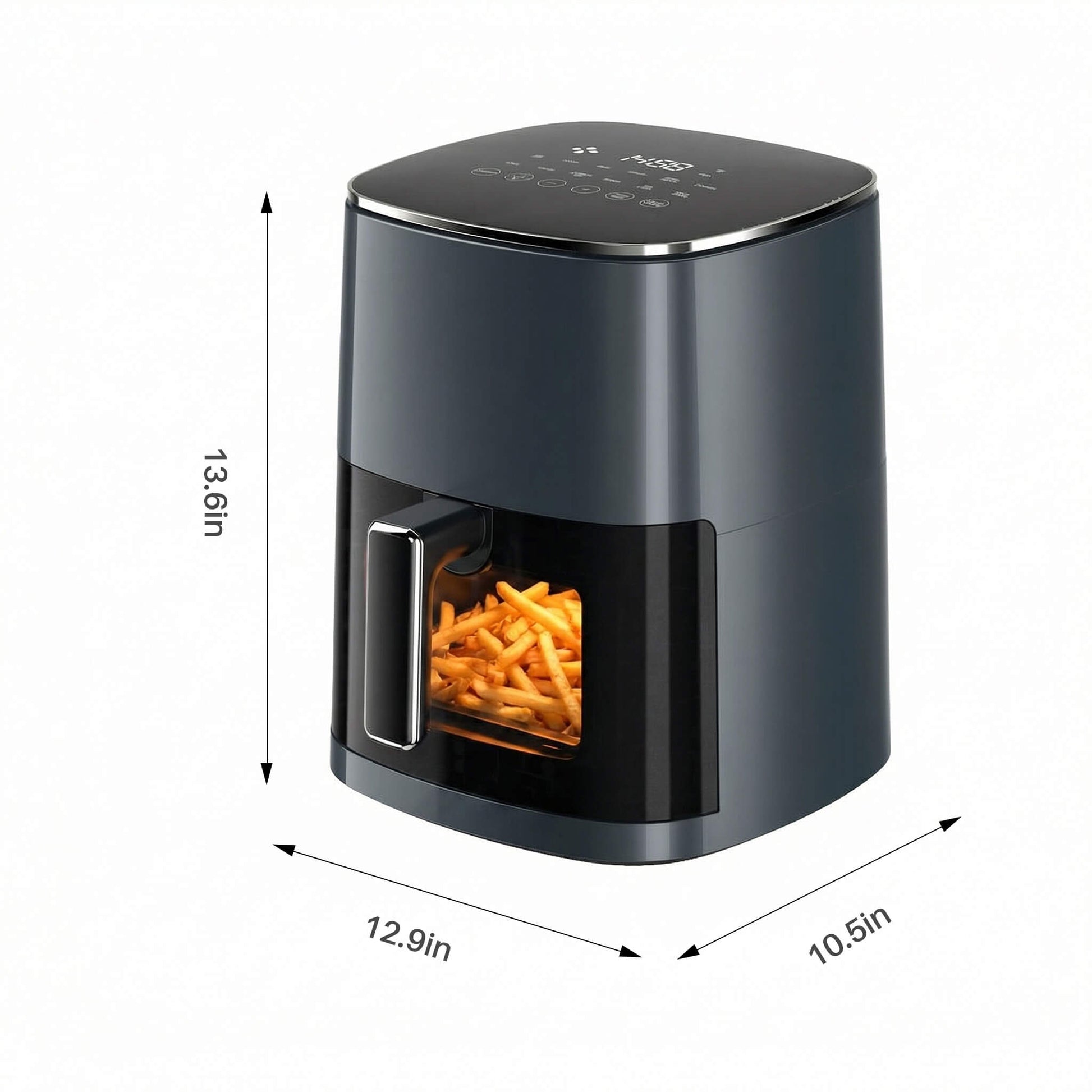 12-in-1 Compact Air Fryer 6 Qt with Window