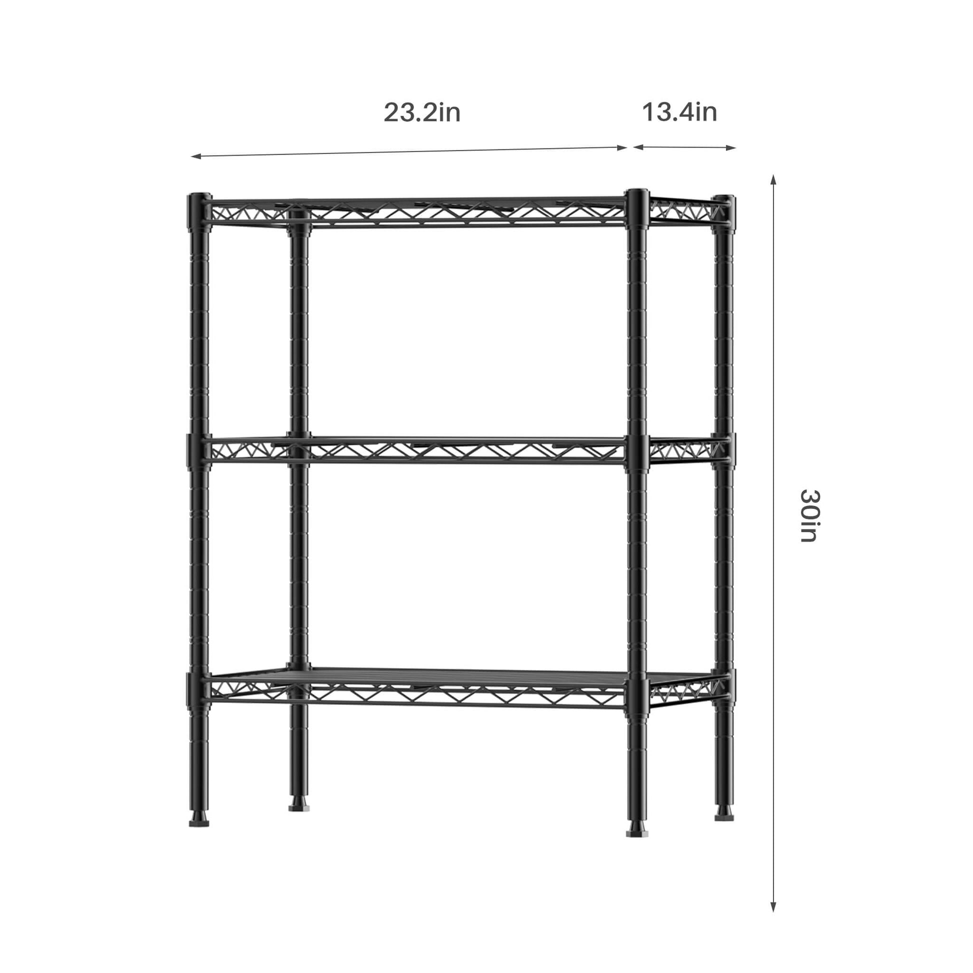 Adjustable Metal Storage Shelves