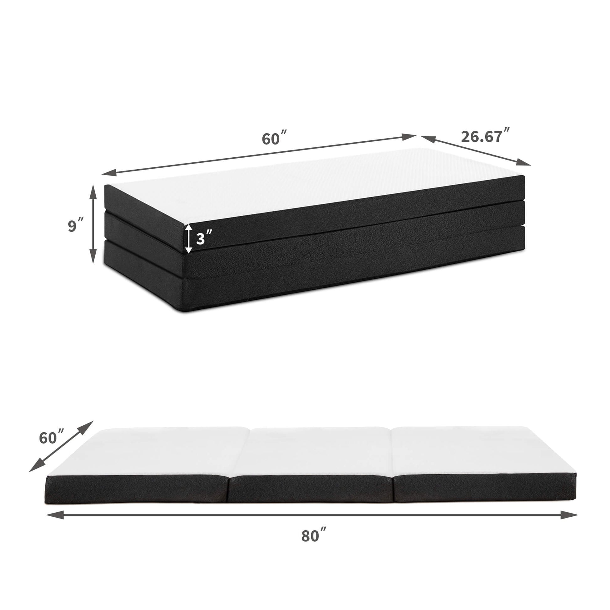 Mattress Foldable for Bedroom for a Good Night's Sleep