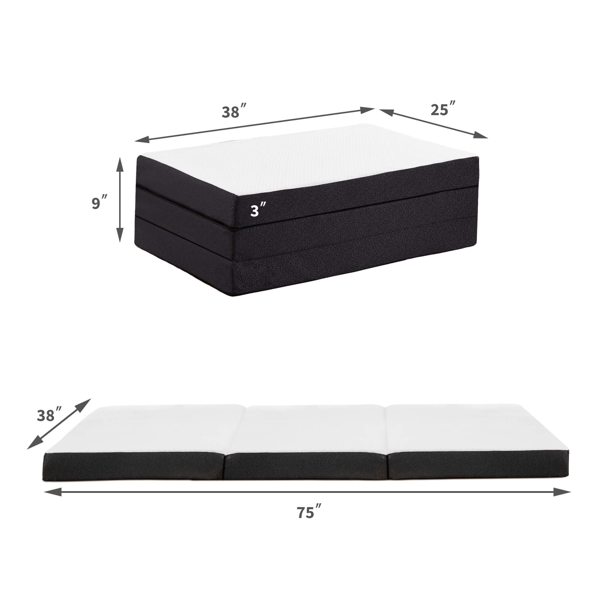 Mattress Foldable for Bedroom for a Good Night's Sleep