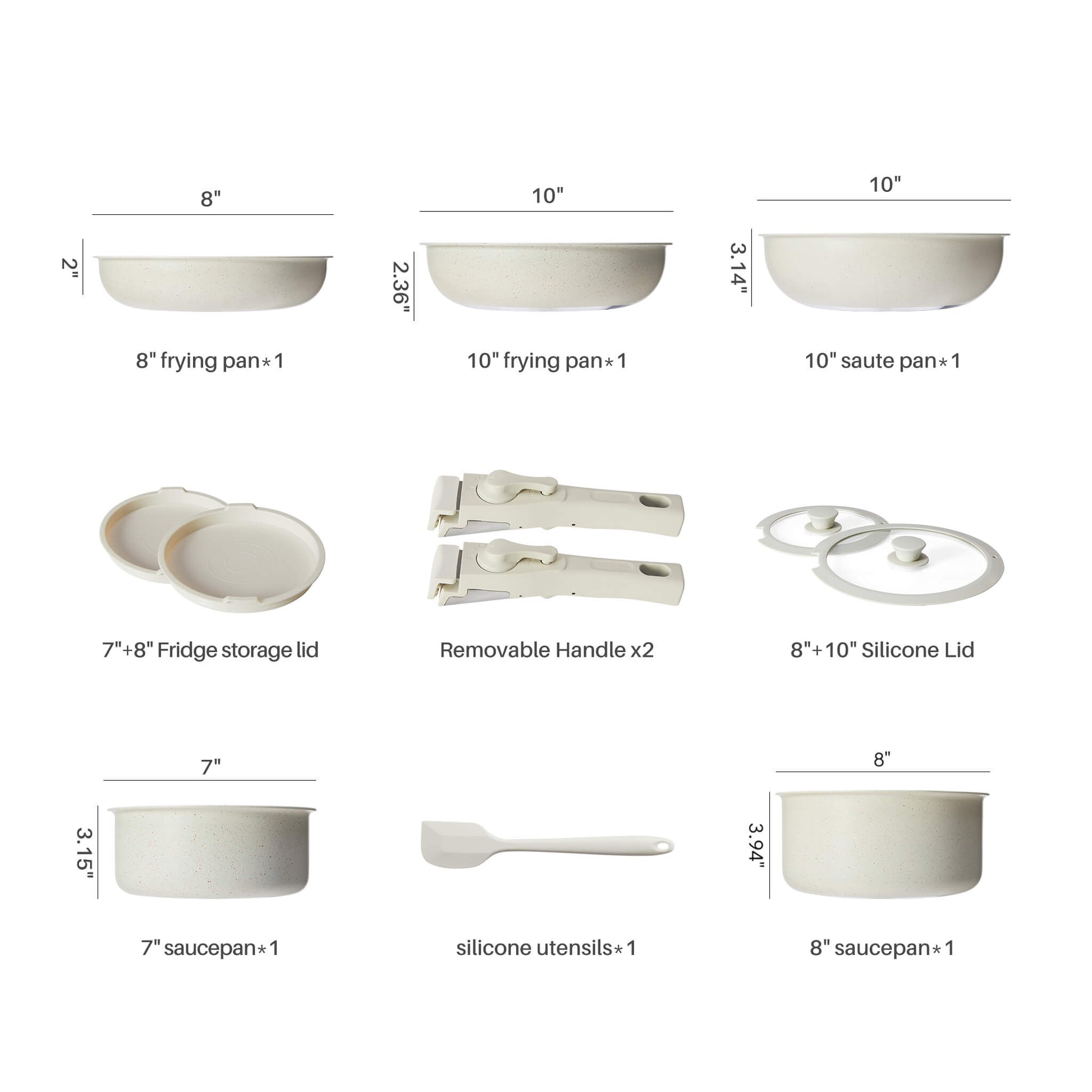 Pot and Pan Set, Kitchen Essentials