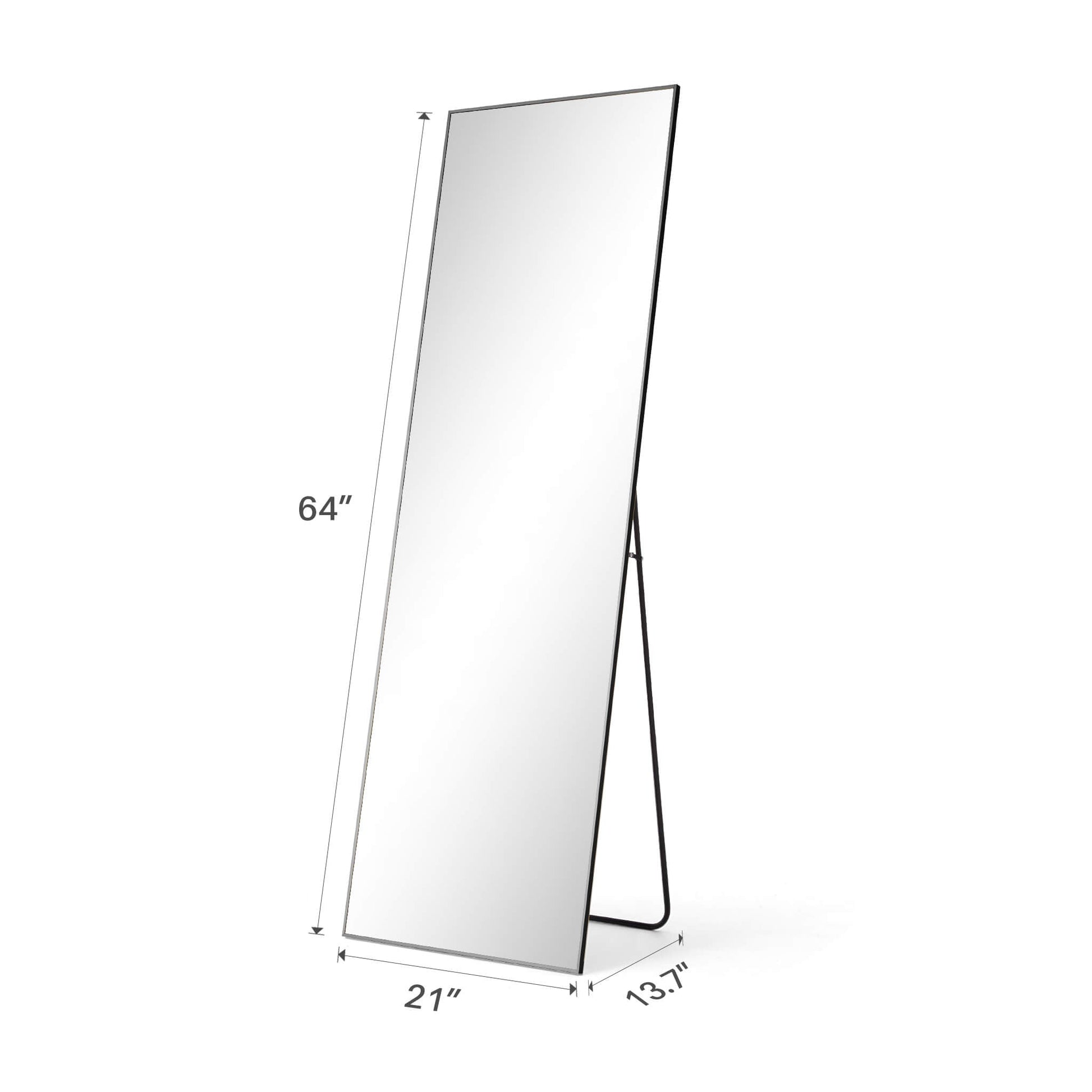 Full Length Mirror Standing or Hanging for Bedroom