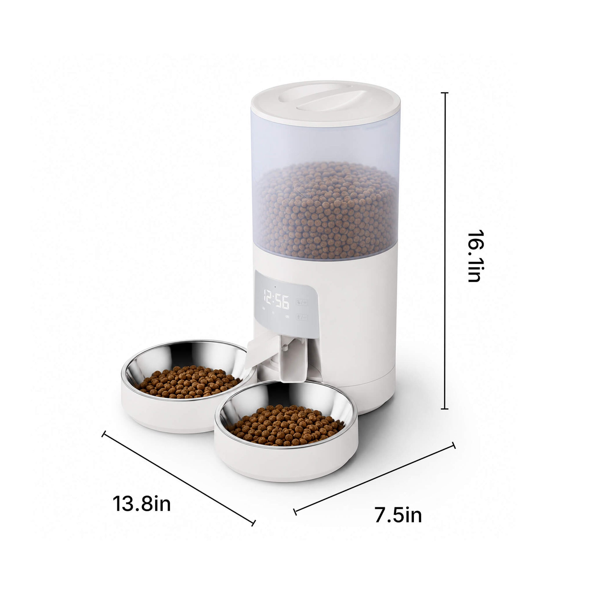 Programmable, Smart, Fully Automatic Pet Feeder with App