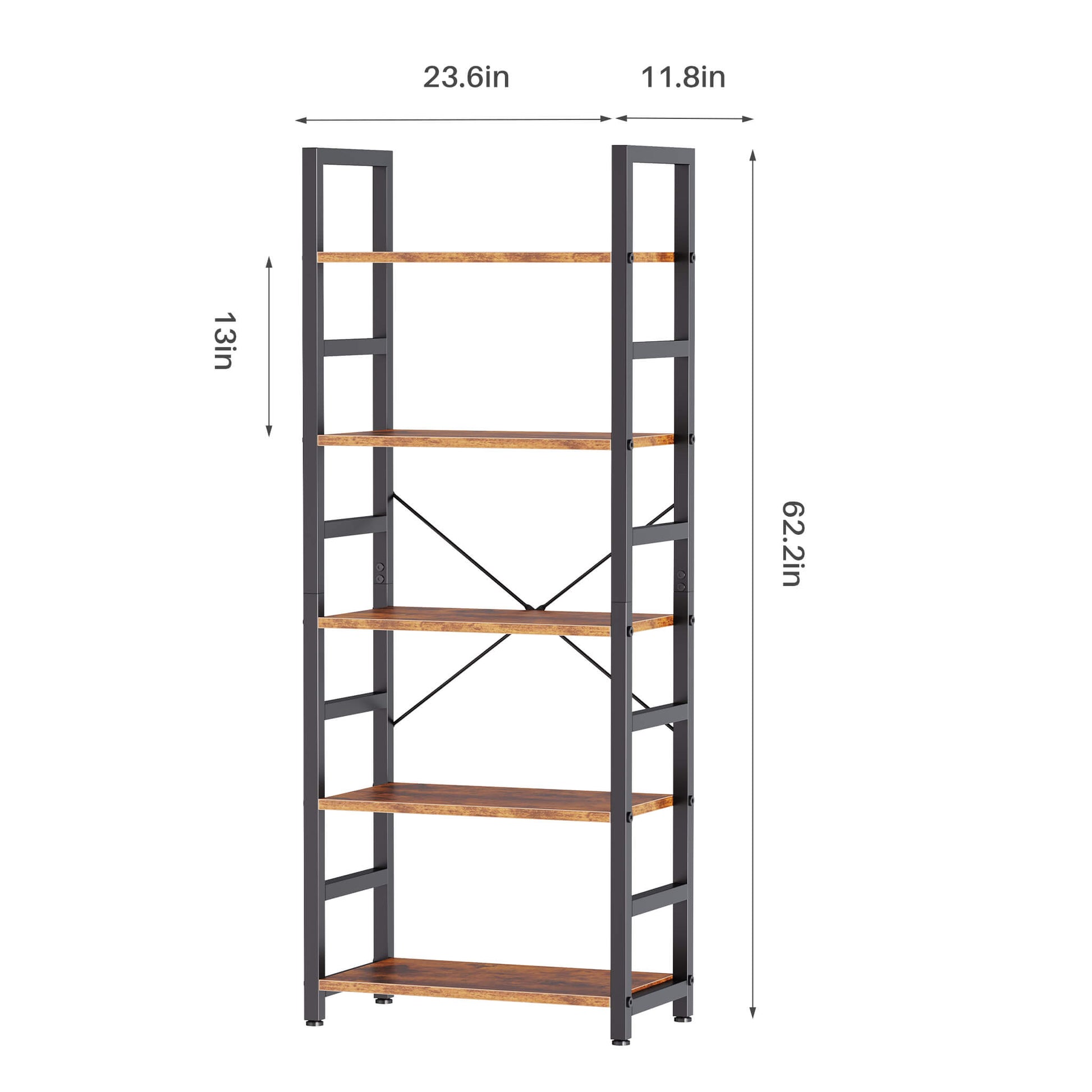 Shelf Bookcase for Living Room Bedroom