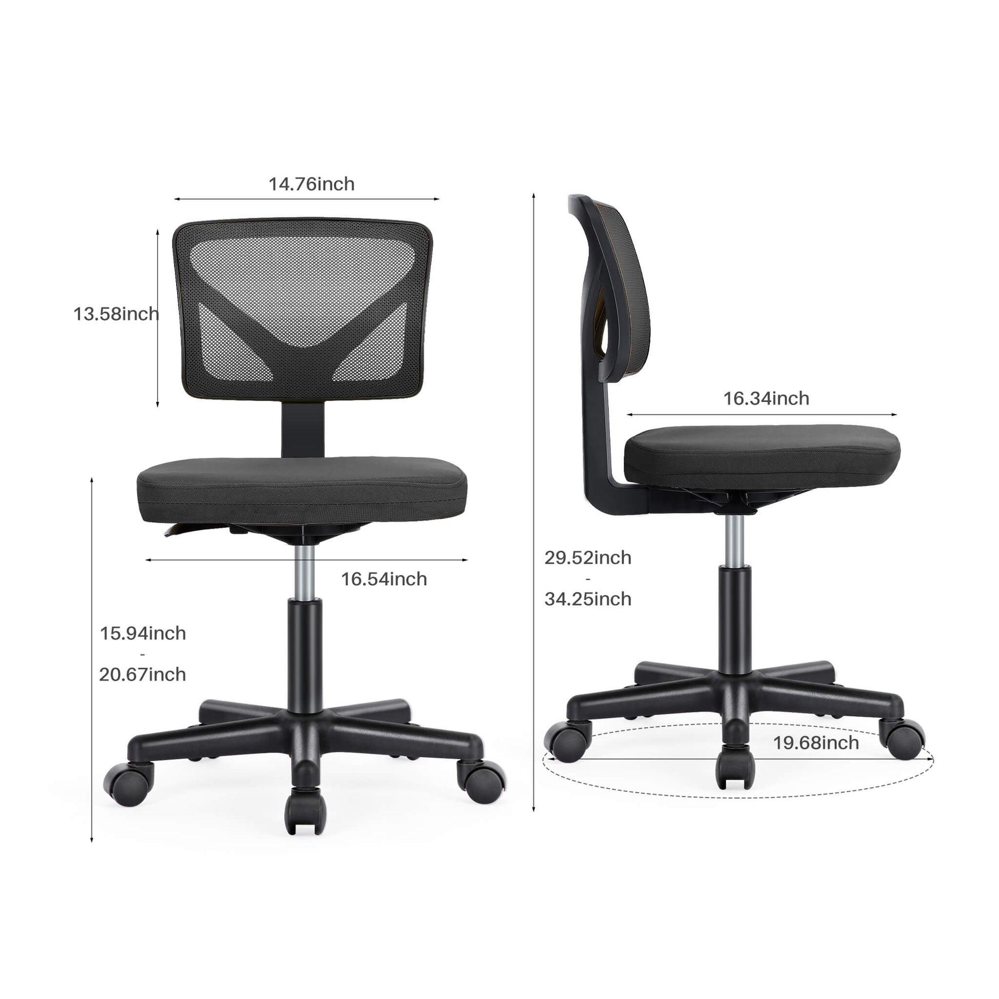 Office Chair with Lumbar Support for Office