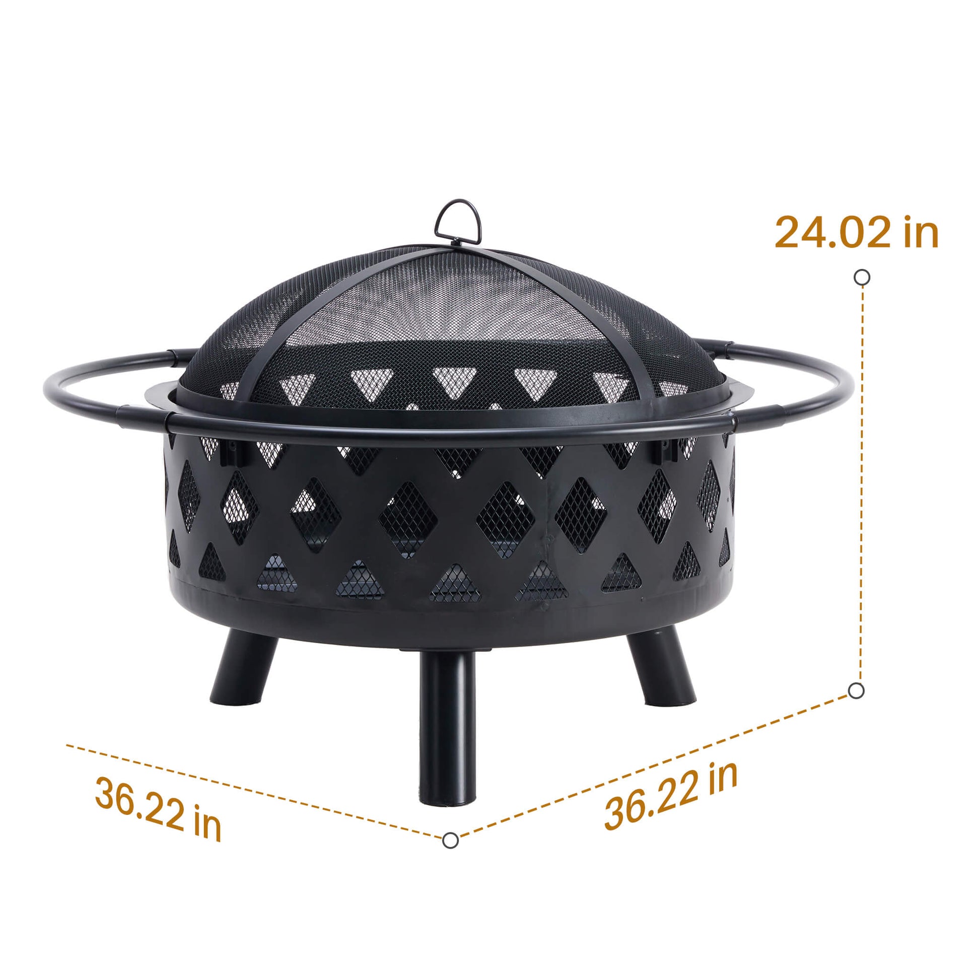 The Gatherer Outdoor Fire Pit — 30" & 36" Sizes（