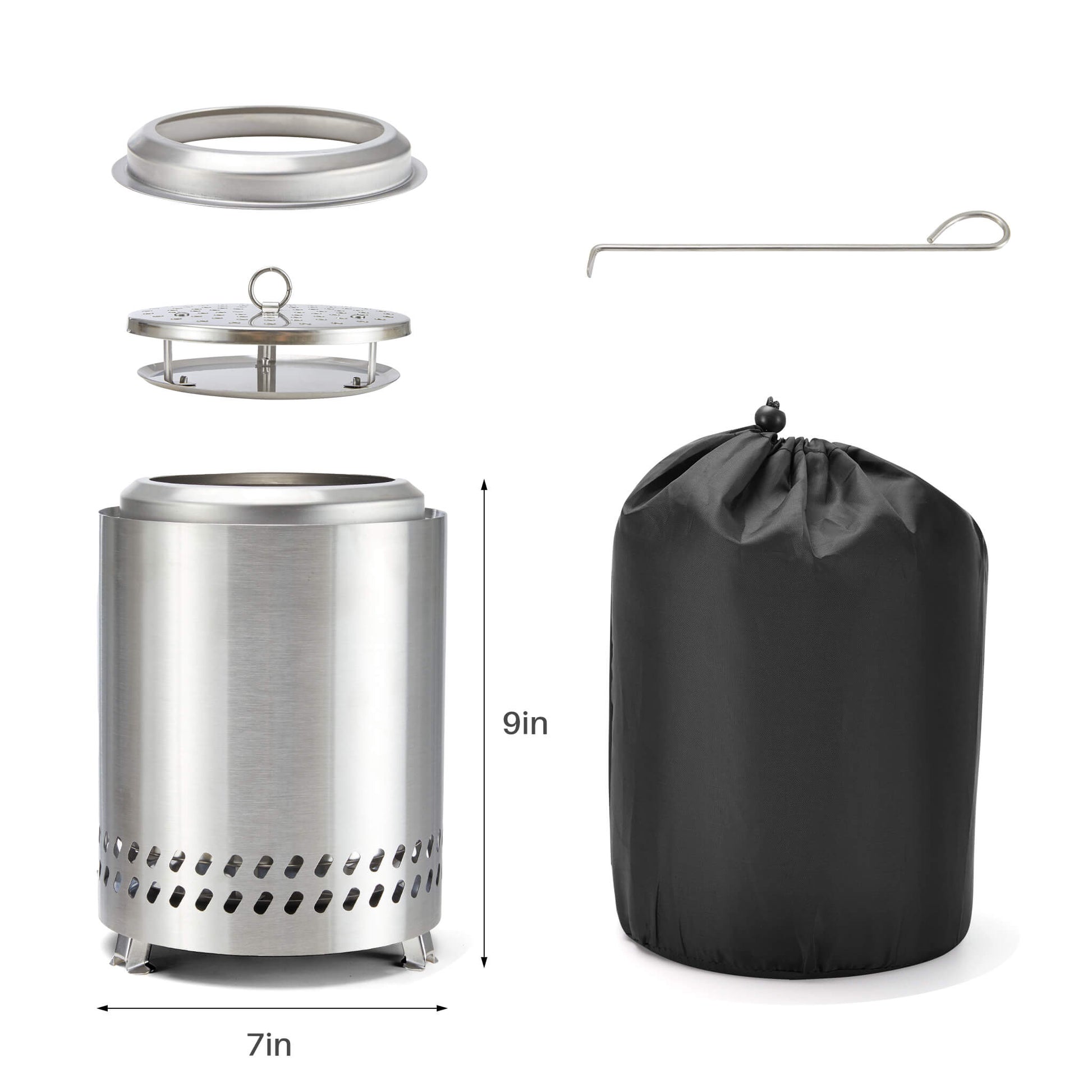 Portable Fire Pit Enjoy the Warmth of the Outdoors