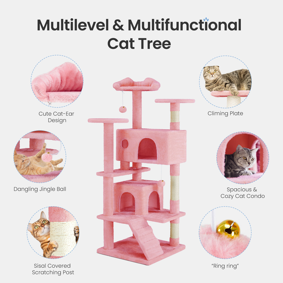 Cat Paradise: Plush Cat Climbing Frame