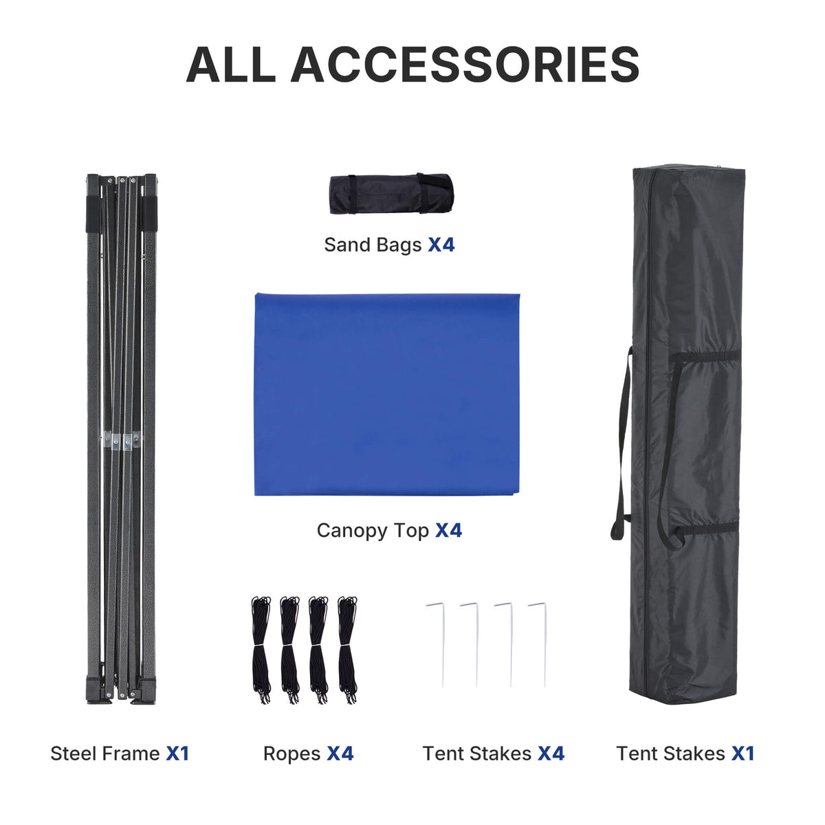 Heavy-Duty Pop-Up Portable Sunshade and Waterproof Tent for Outdoor Use